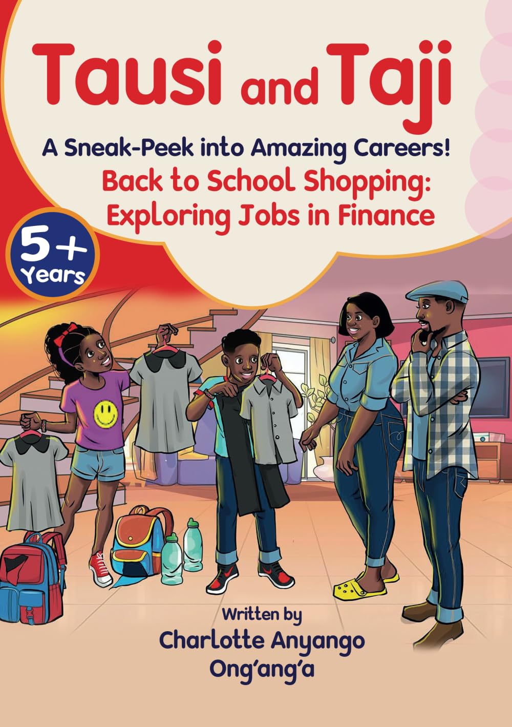 Tausi and Taji; A Sneak-Peek into Amazing Careers!: Back to School Shopping: Exploring Jobs in Finance Essays & Short Stories