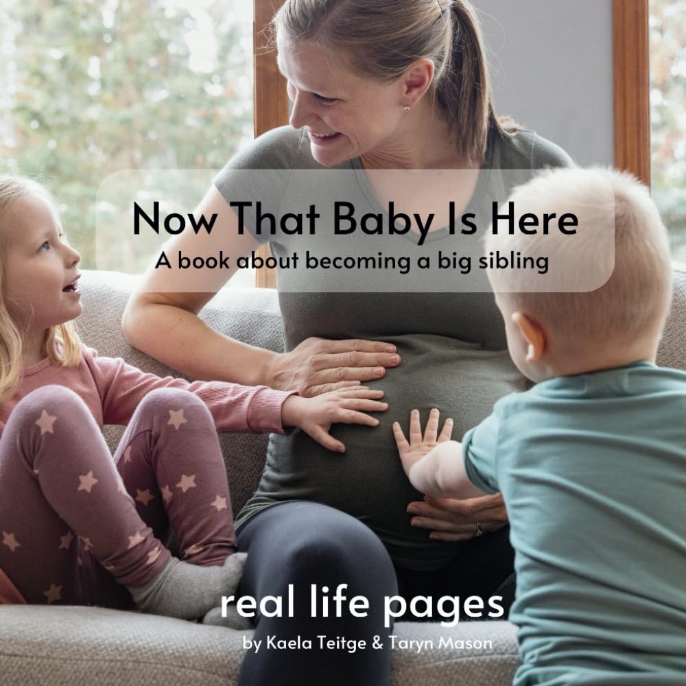 Now that Baby is Here: a book about becoming a big sibling Non-fiction