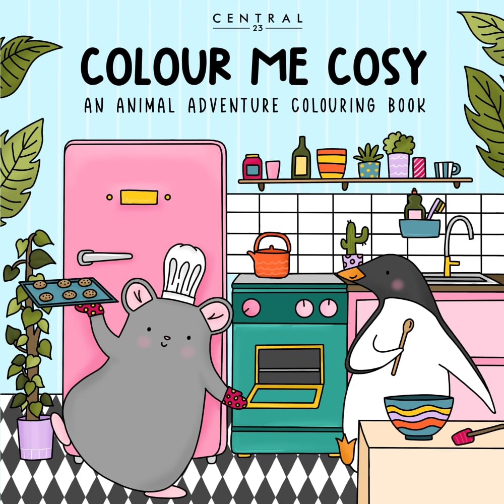 Colour Me Cosy: The Cutest Cosiest Colouring Book, Full Of All You Favourite Furry Friends - Have A Colourful Cosy Adventure With Colour Me Cosy (Colour by Central 23) Books