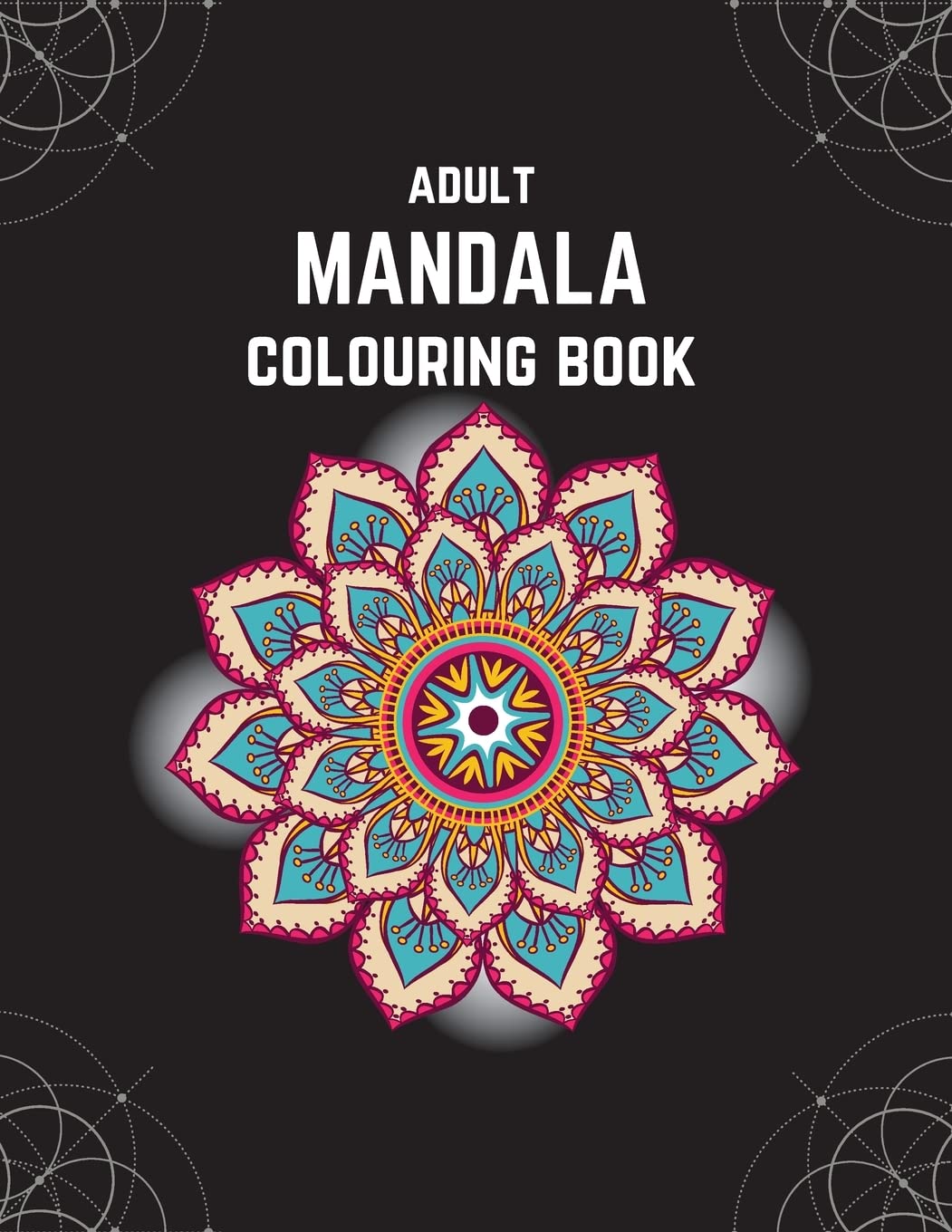 Adult Mandala Colouring Book Film, Art & Culture