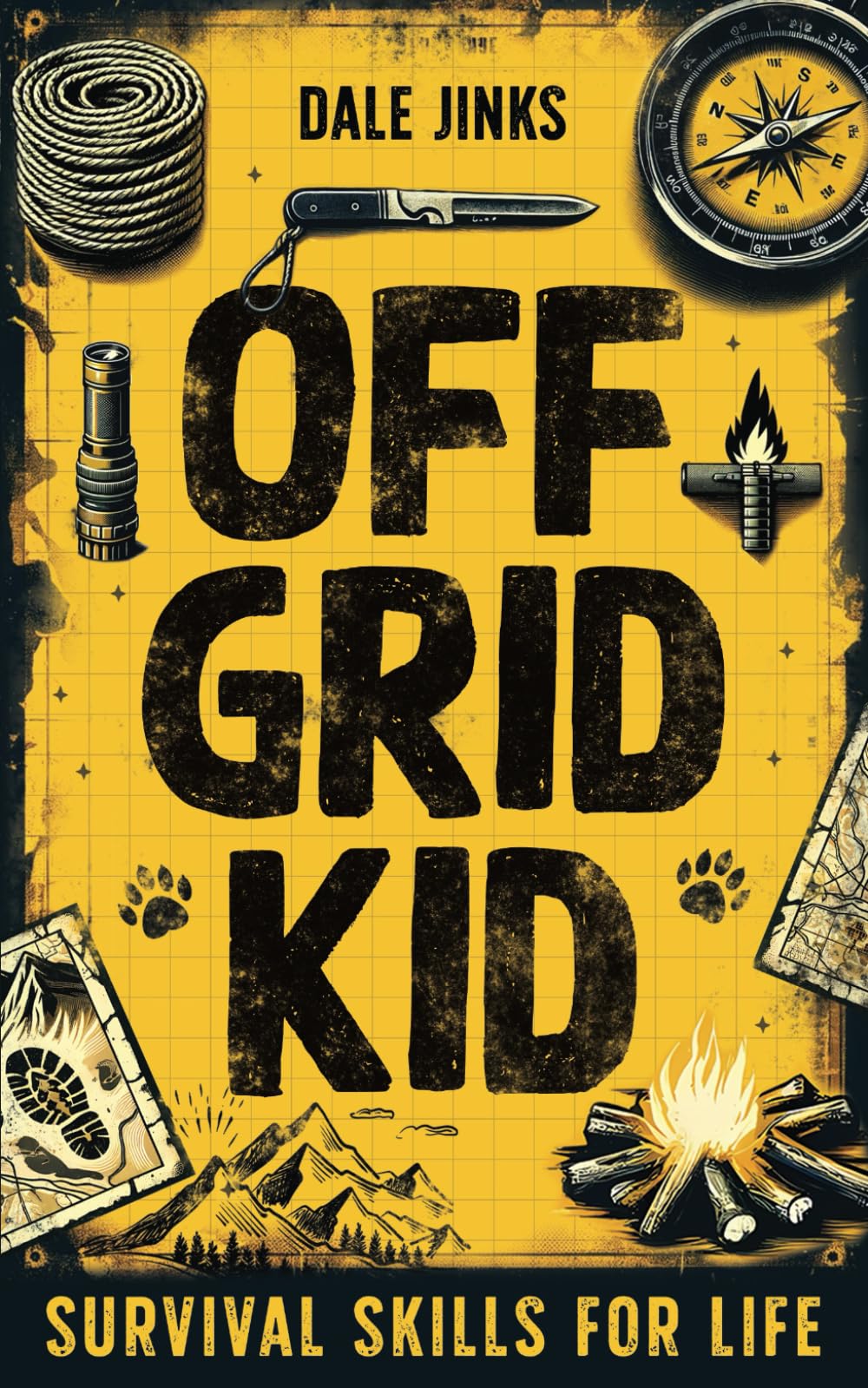 Off Grid Kid: Survival Skills For Life: An Interactive Outdoor Survival Guide For Kids on Making Fire, Building Shelters, Foraging Wild Food and Improving Mindset Parents & Children