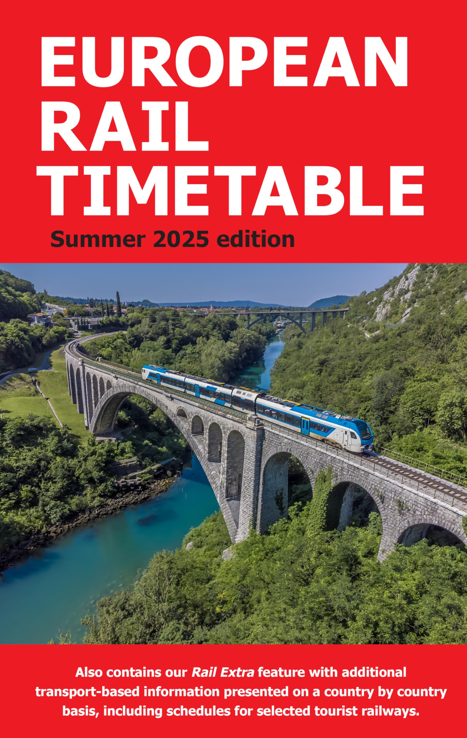 European Rail Timetable Summer 2025 Leisure, Home & Garden