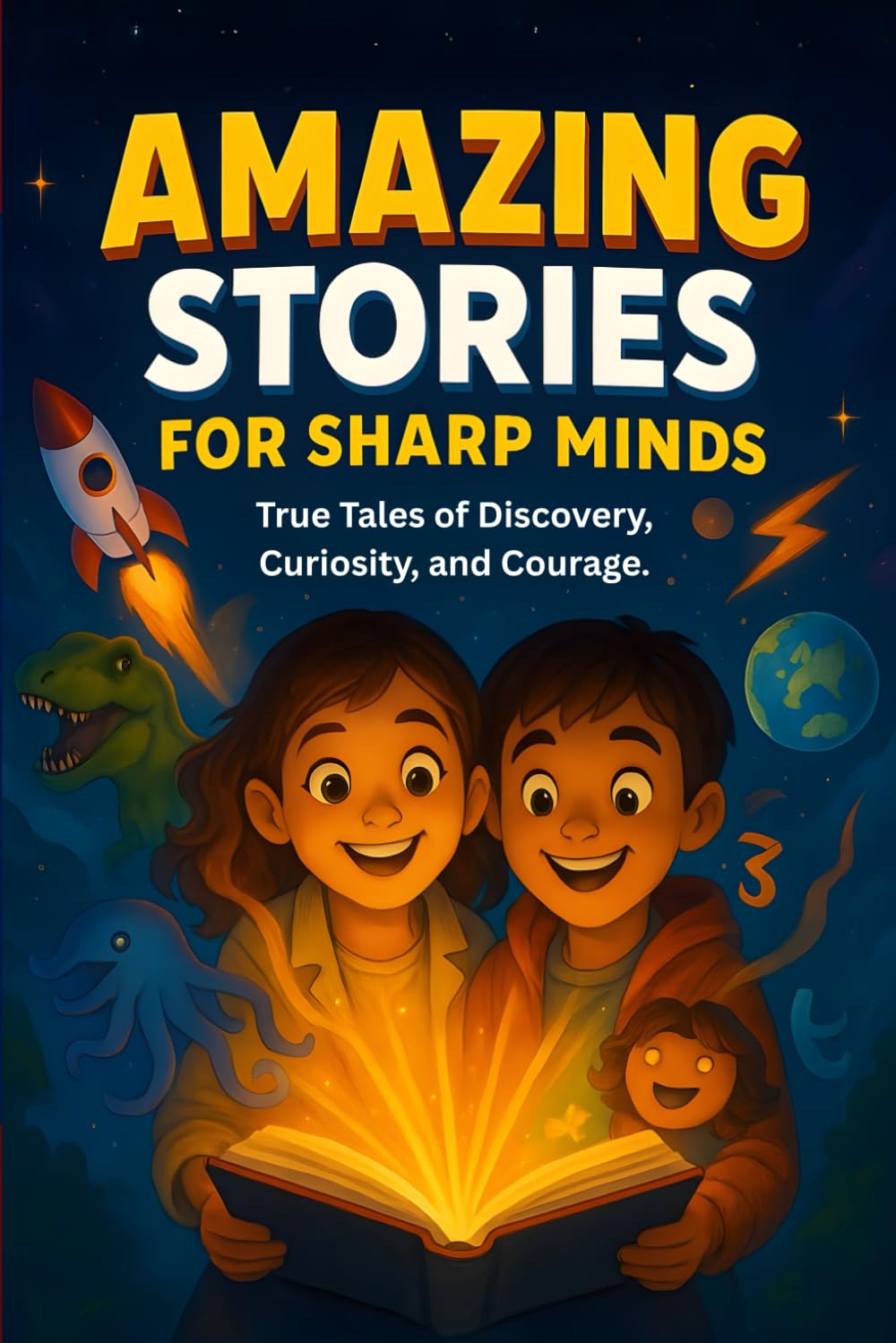 Amazing Stories For Sharp Minds: A Fascinating Collection of True Stories About Real People, Incredible Inventions, and Extraordinary Discoveries That Show How Curiosity Changes the World General education