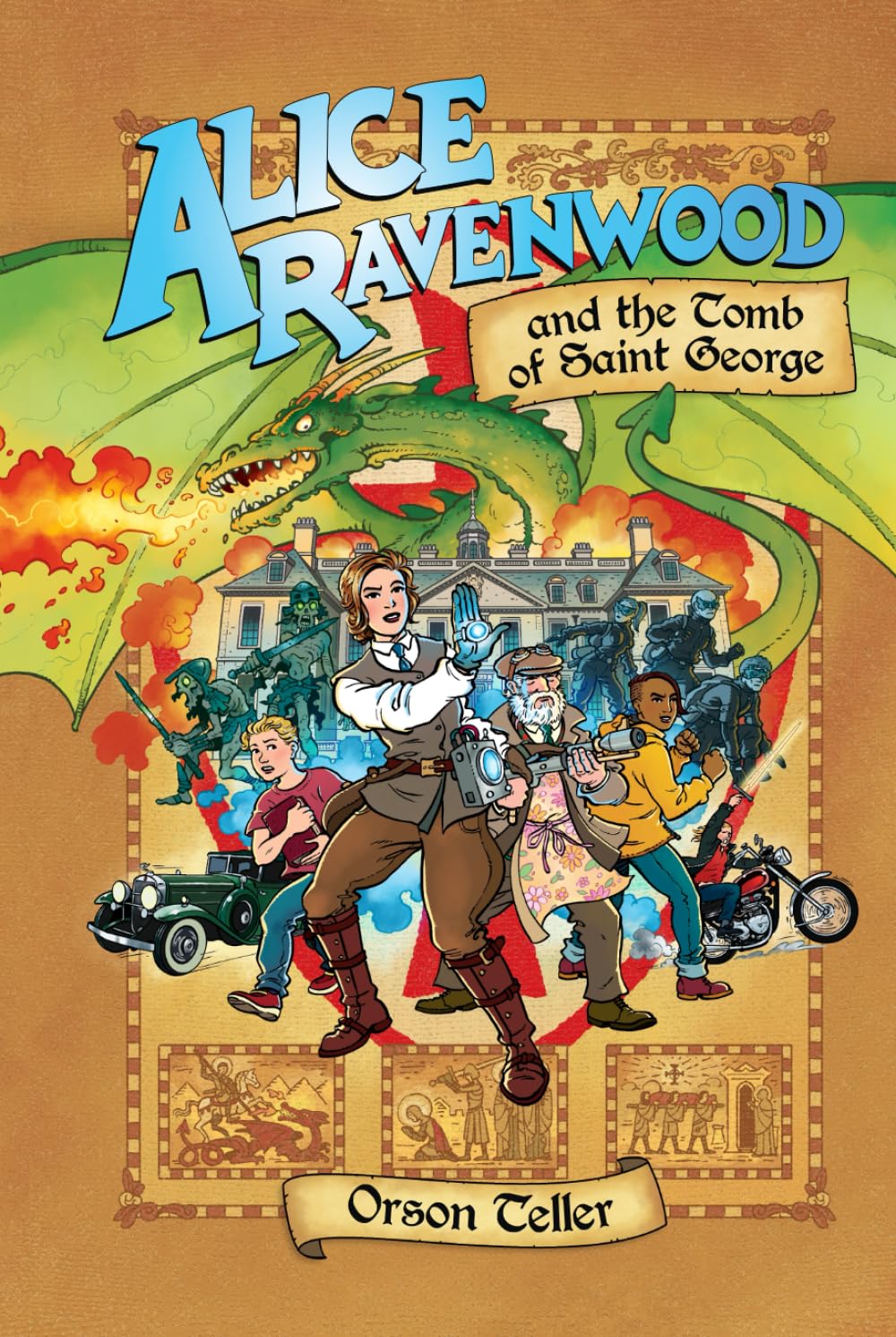 Alice Ravenwood and the Tomb of Saint George (Malevolent and Divine, Band 1) Manga