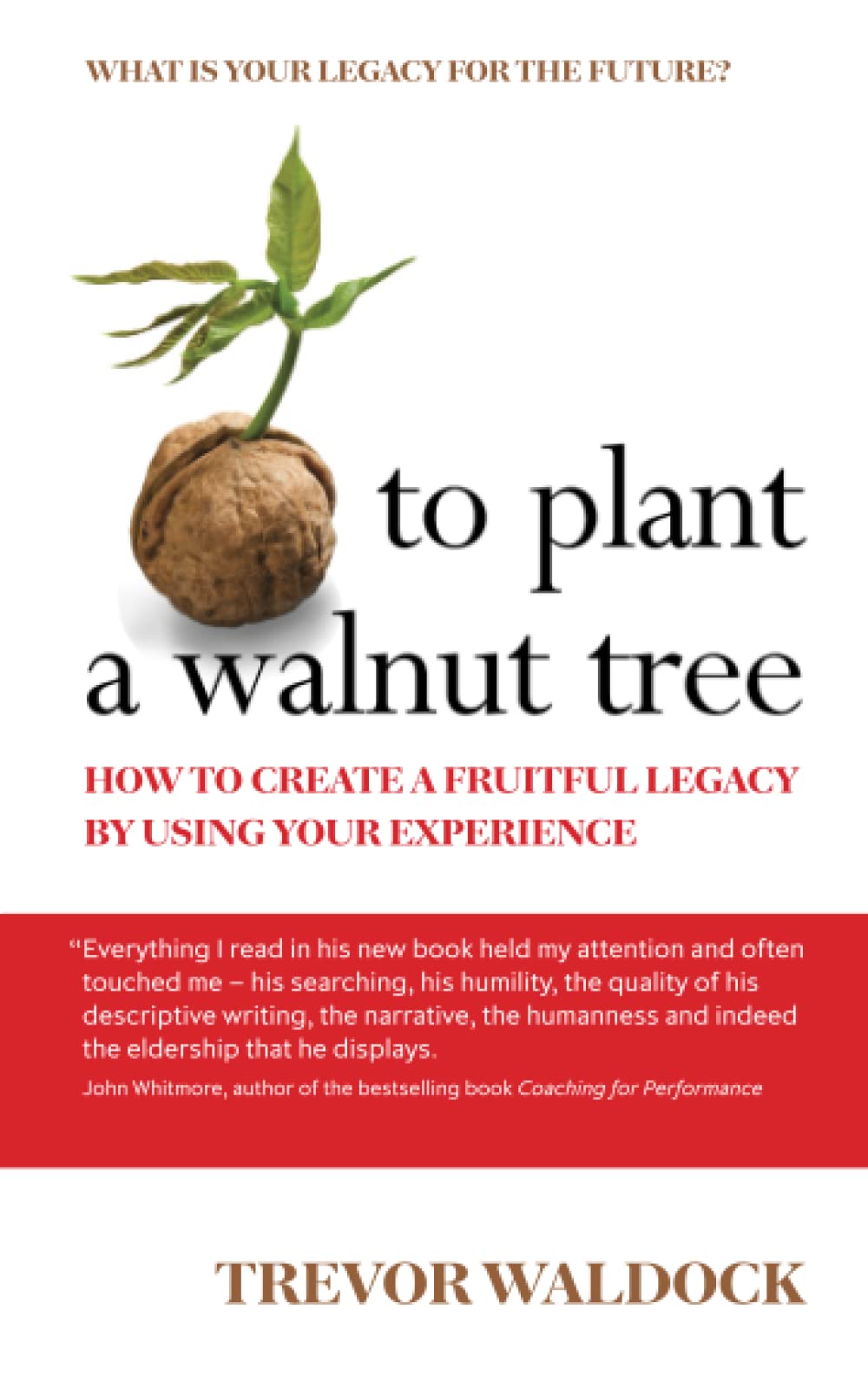 To Plant A walnut Tree: How to create a fruitful legacy by using your experience Self-help