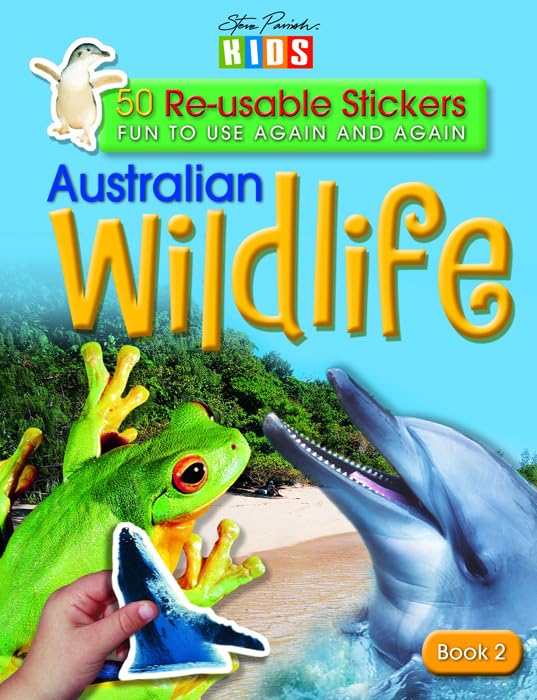 Australian Wildlife: 50 RE-Usable Stickers: Book 2 Books