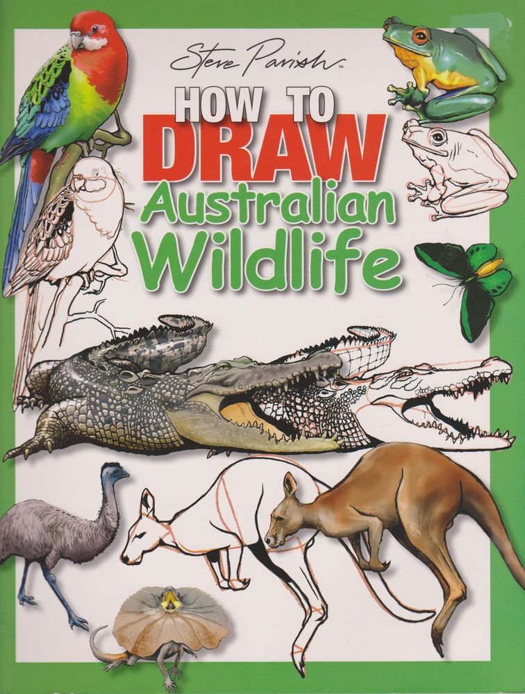 Steve Parish How to Draw Australian Wildlife book