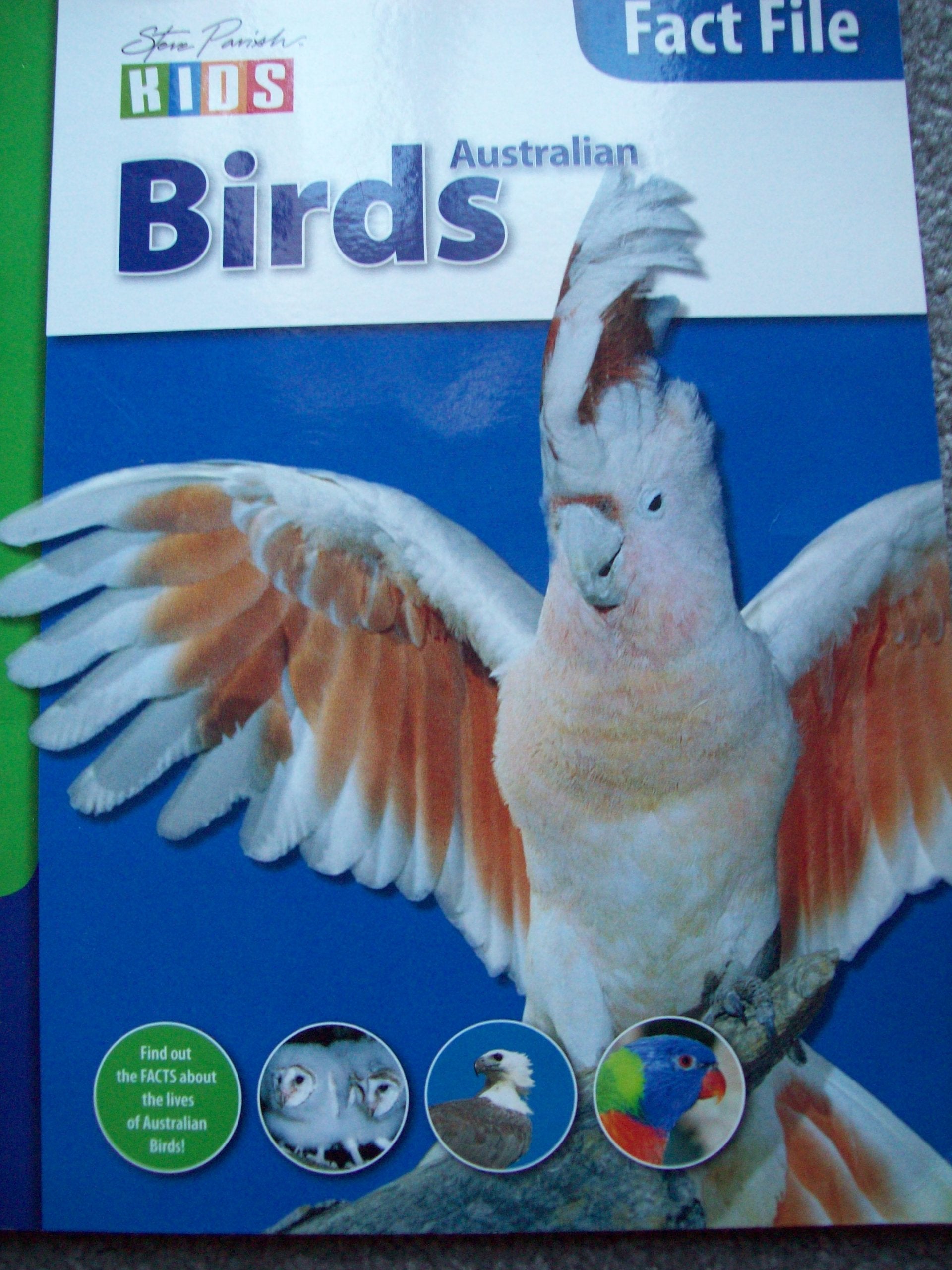 (Steve Parish Kids) Australian Birds Fact File book