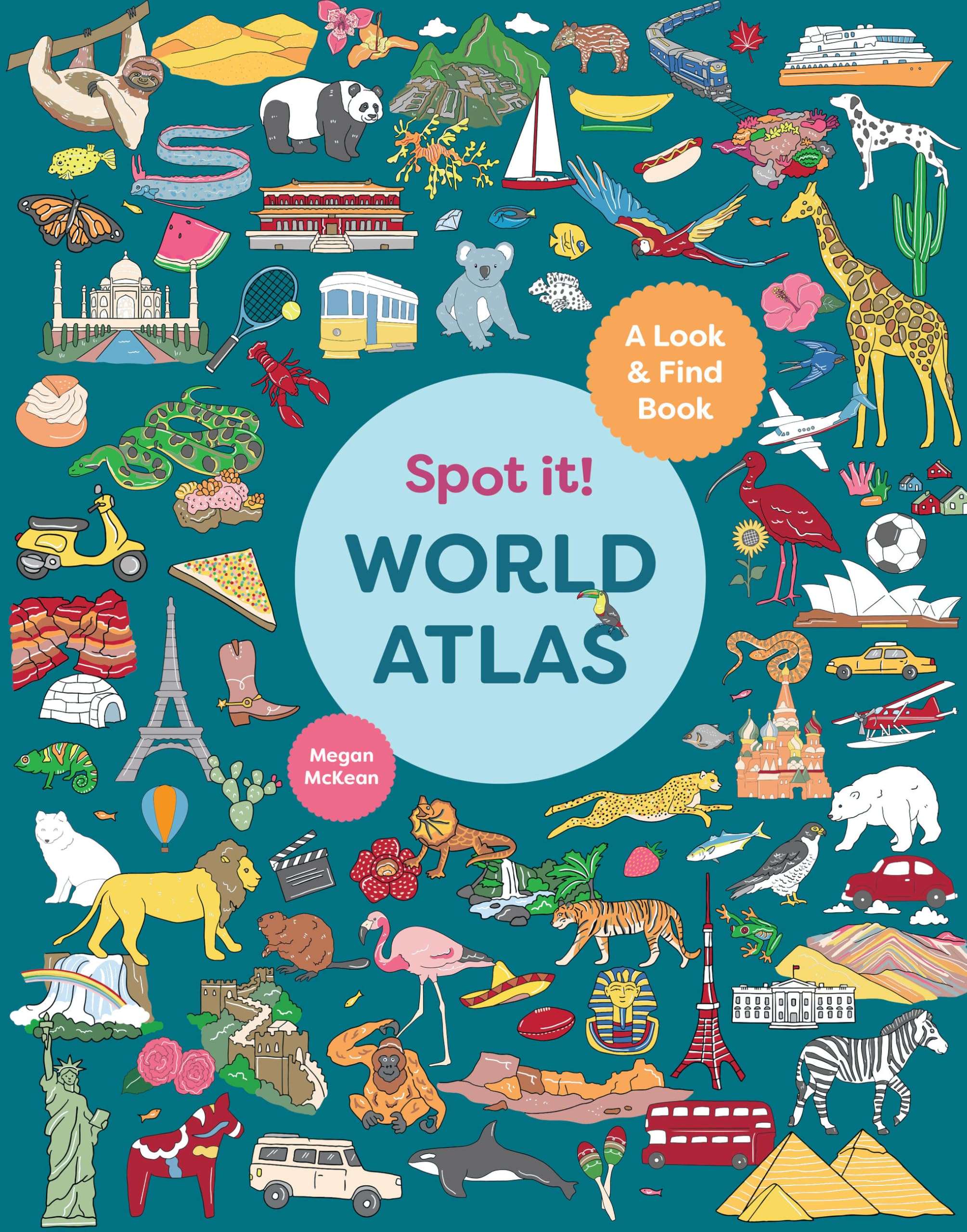 Spot It! World Atlas: A Look-and-find Book (Look & Find Books) Non-fiction