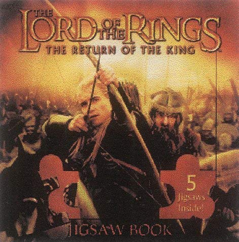 The Lord of the Rings,The Return of the King, Jigsaw Book, small: 5 Jigsaws Fiction