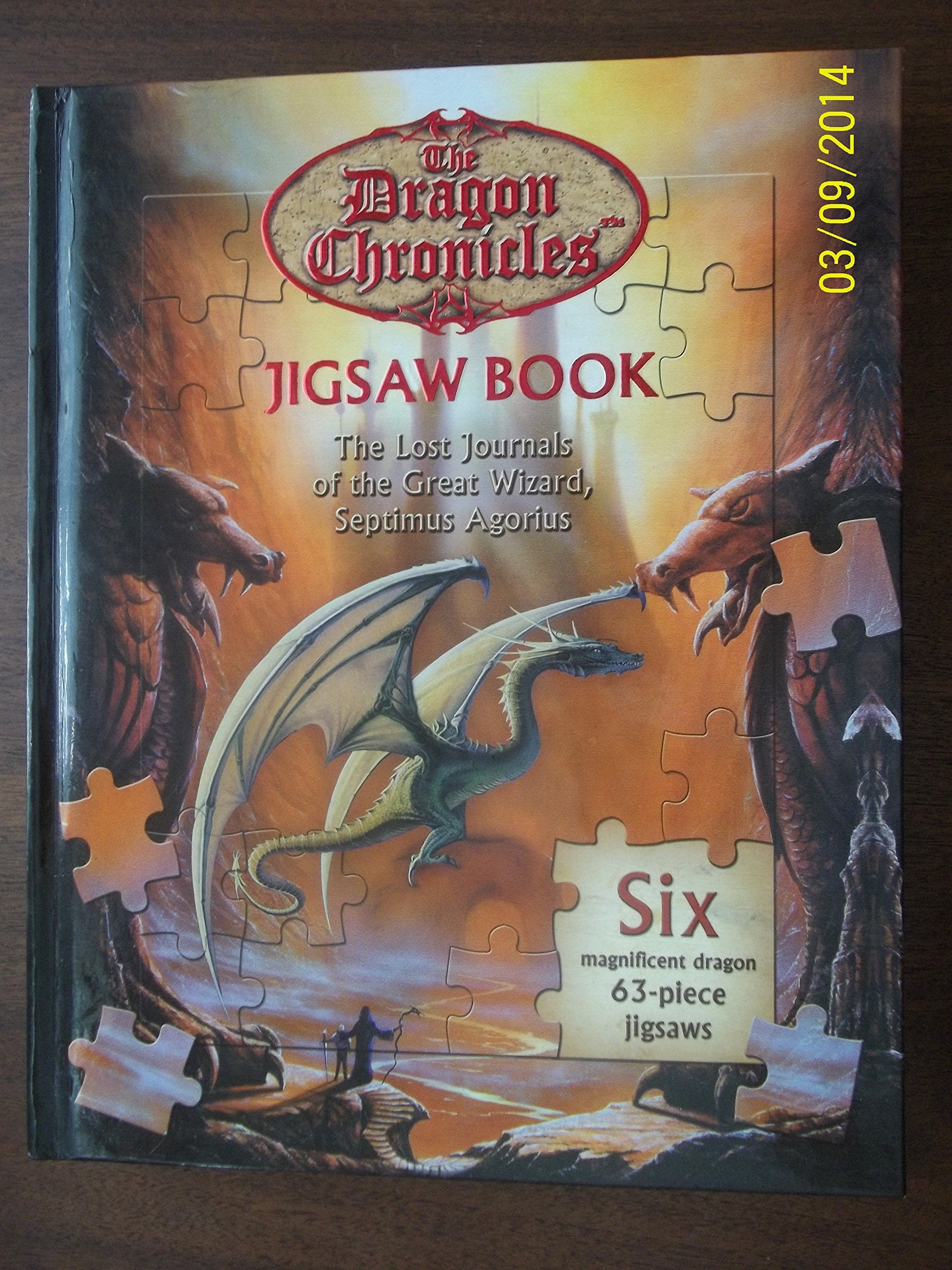 The Dragon Chronicles Jigsaw Book: The Lost Journals of the Great Wizard Septimus Agorius. Tiptoi & Games