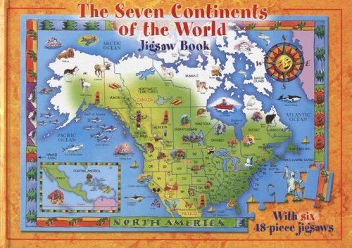 Seven Continents of the World: Jigsaw Book Non-fiction