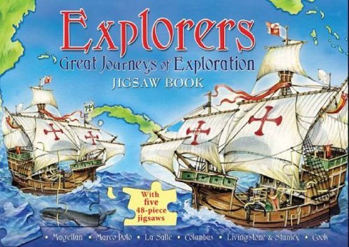 Explorers: Great Journeys of Exploration Jigsaw Book Non-fiction