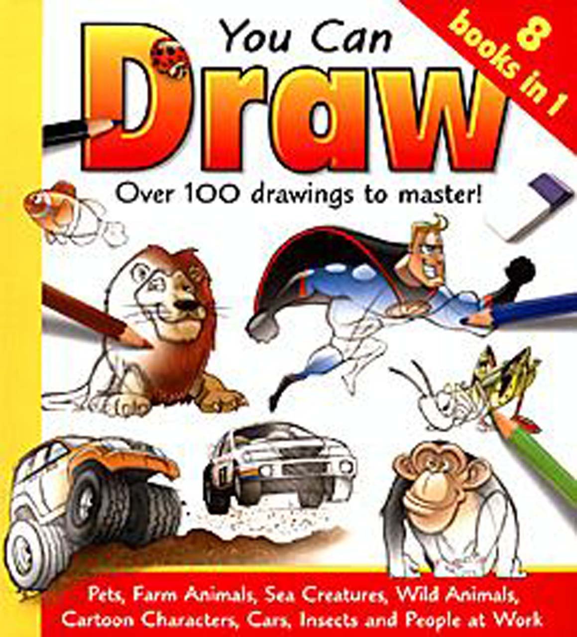 You Can Draw 8 Books in 1 Books