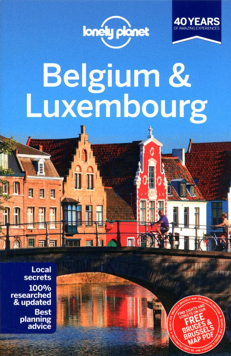 Lonely Planet Belgium & Luxembourg: Find sights and streets on free Bruges & Brussels map PDF (Country Regional Guides) Leisure, Home & Garden