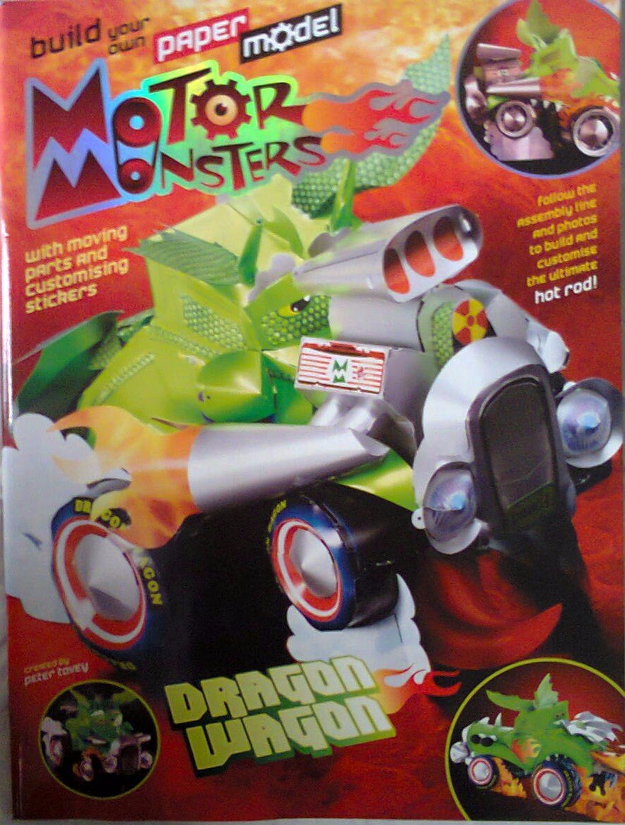 Motor Monsters: Dragon Wagon Tiptoi & Games