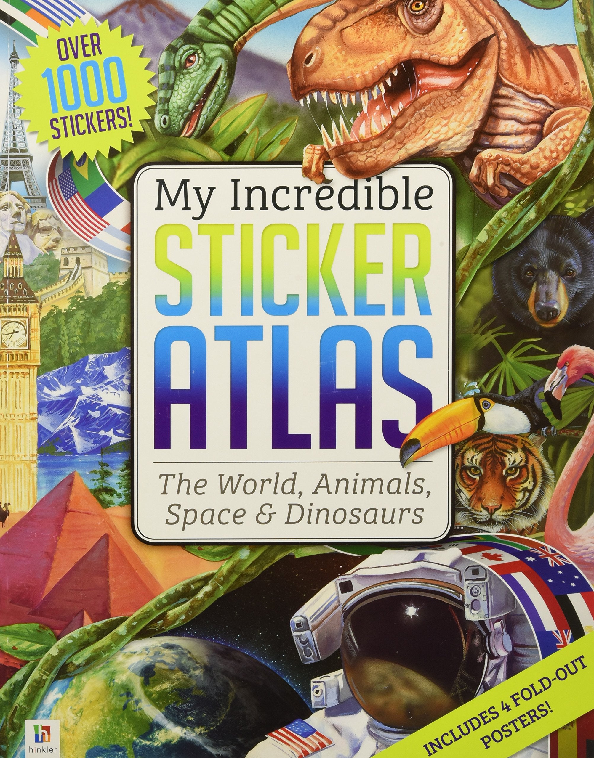 My Incredible Sticker Atlas Tiptoi & Games