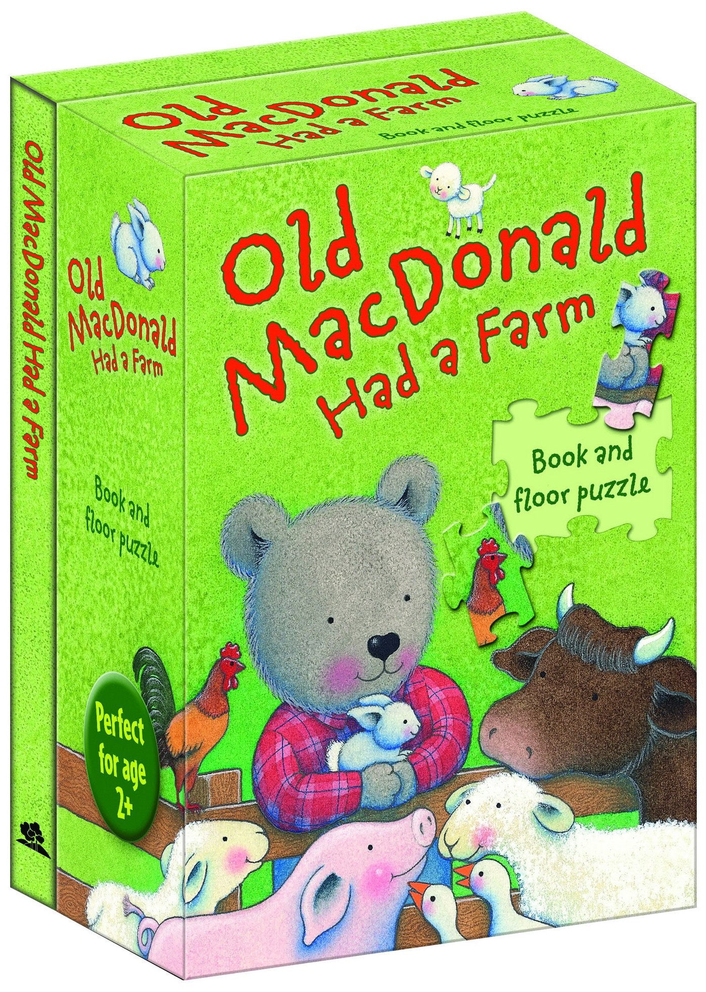 Old MacDonald Had a Farm (Nursery Songs Book & Floor Puzzle) Tiptoi & Games
