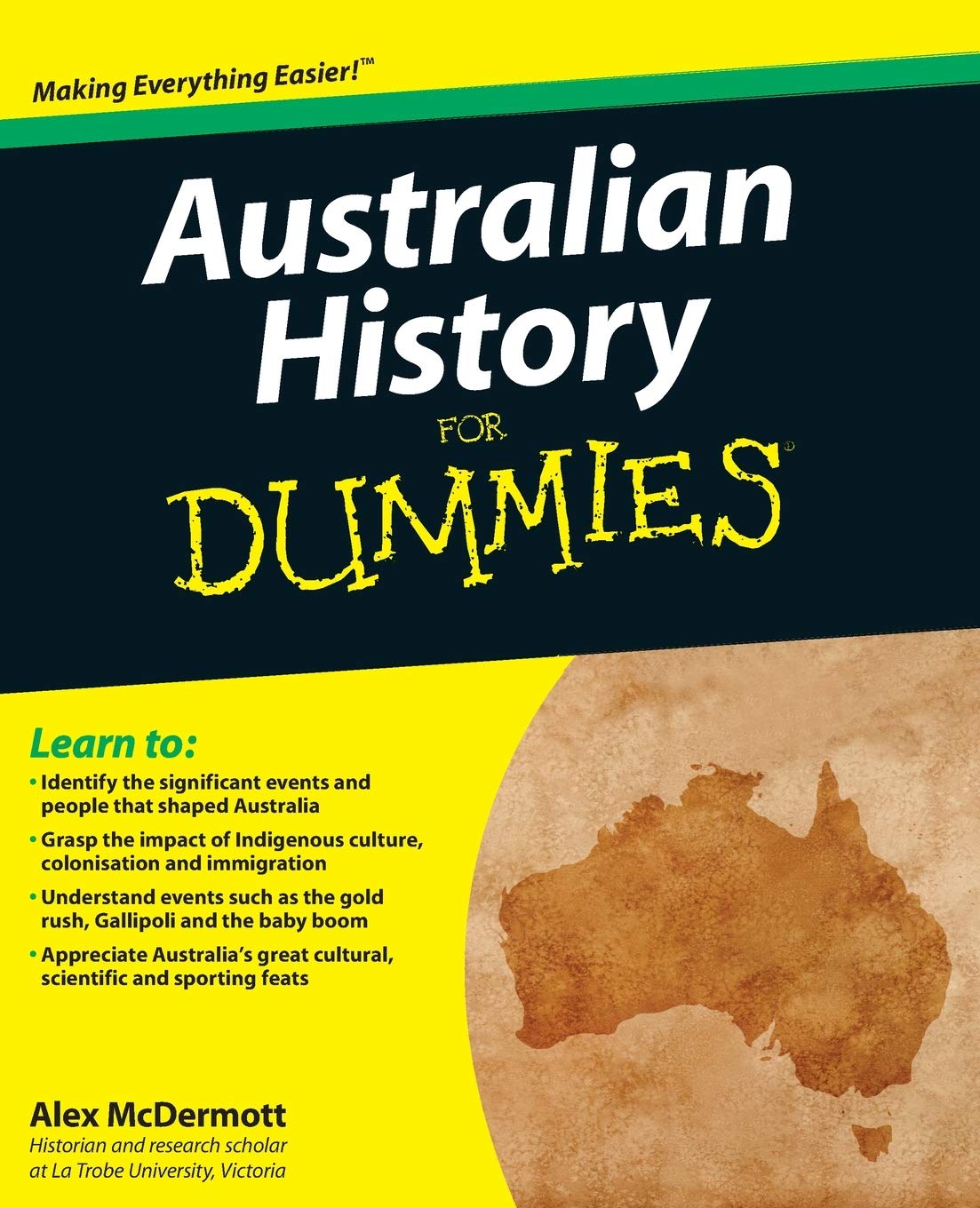 Mcdermott, A: AUSTRALIAN HIST FOR DUMMIES Social Sciences Books