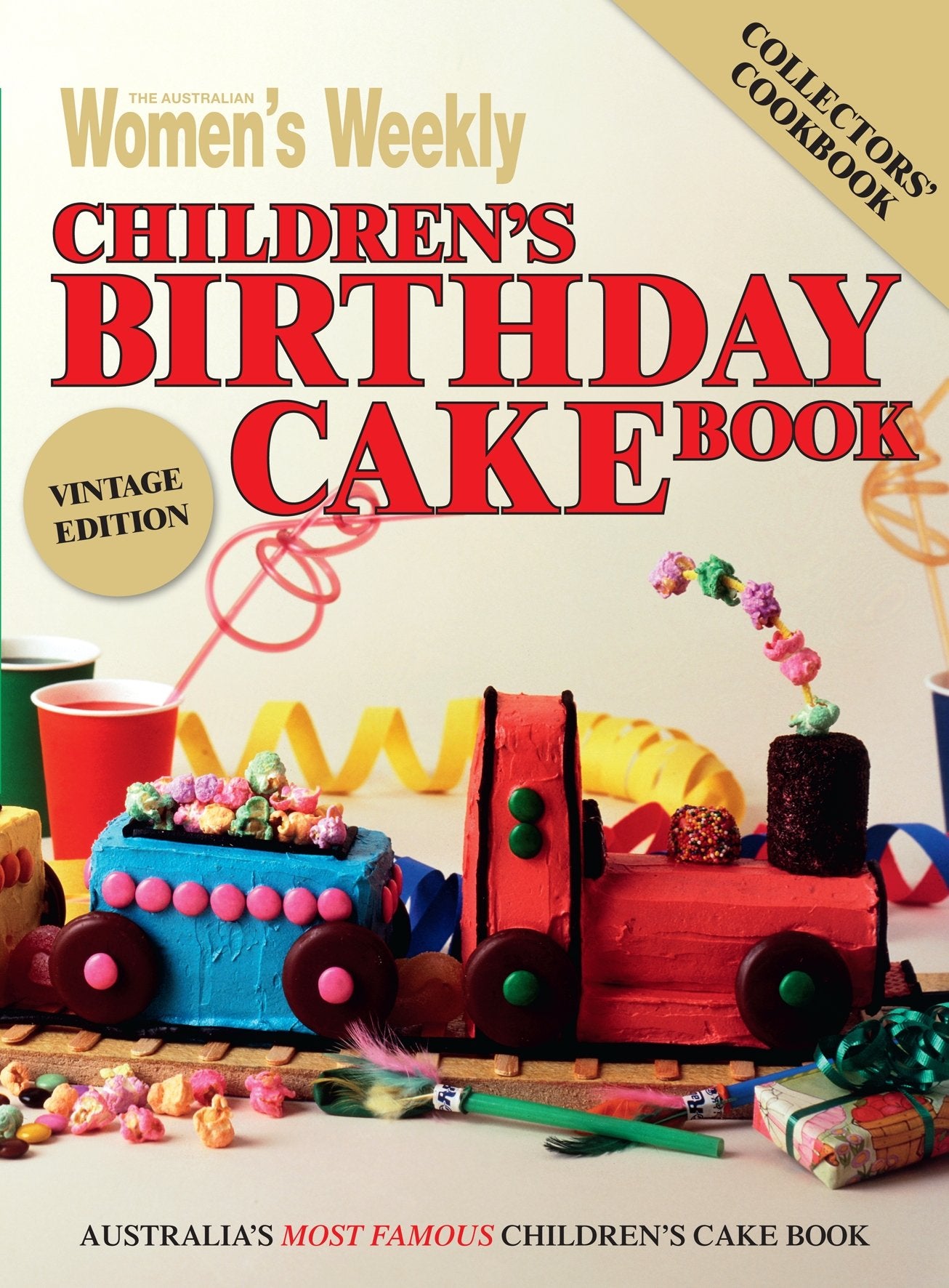 Children's Birthday Cake Book - Vintage Edition Books