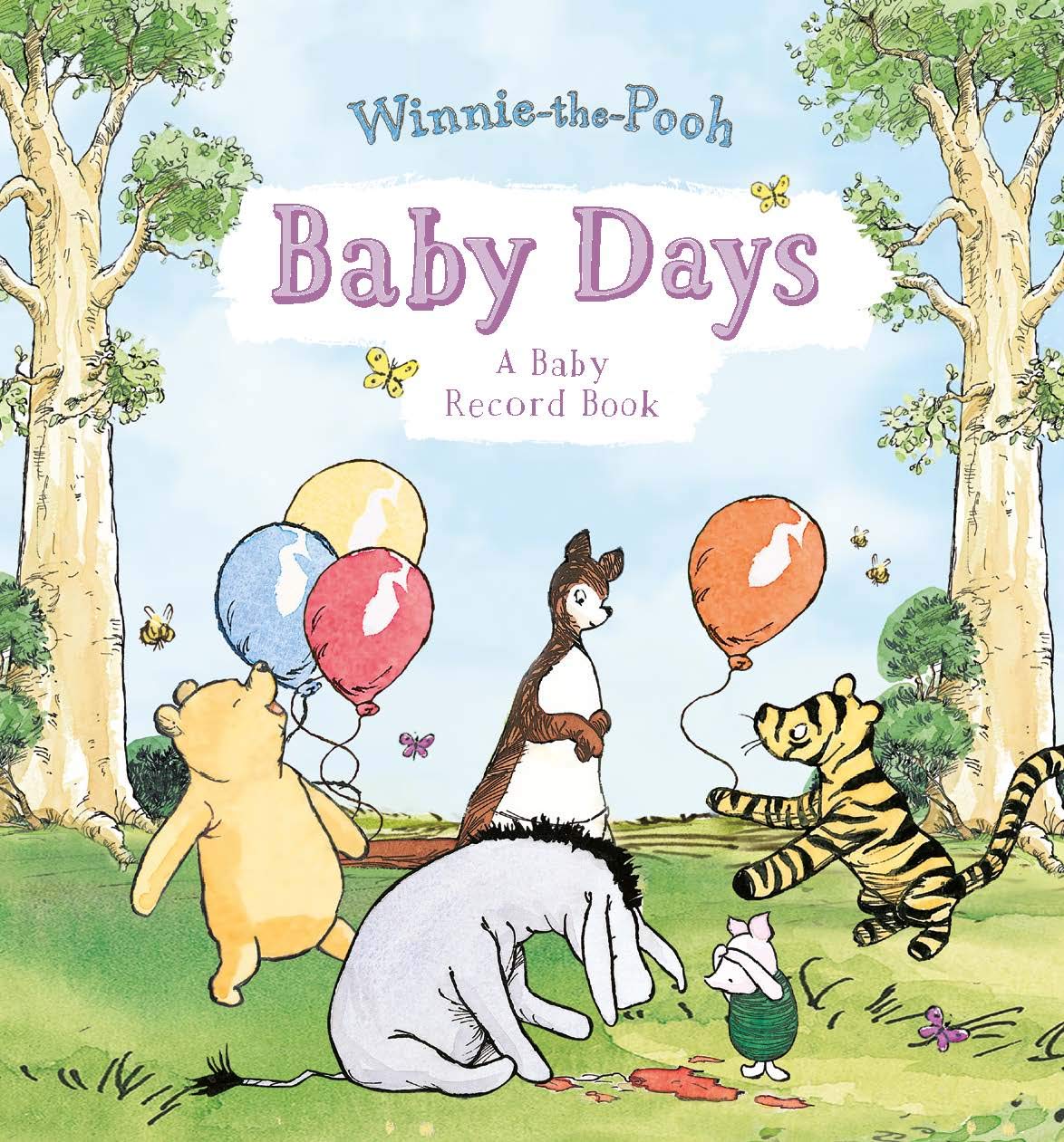 Winnie-The-Pooh Baby Days: A Baby Record Book Tiptoi & Games