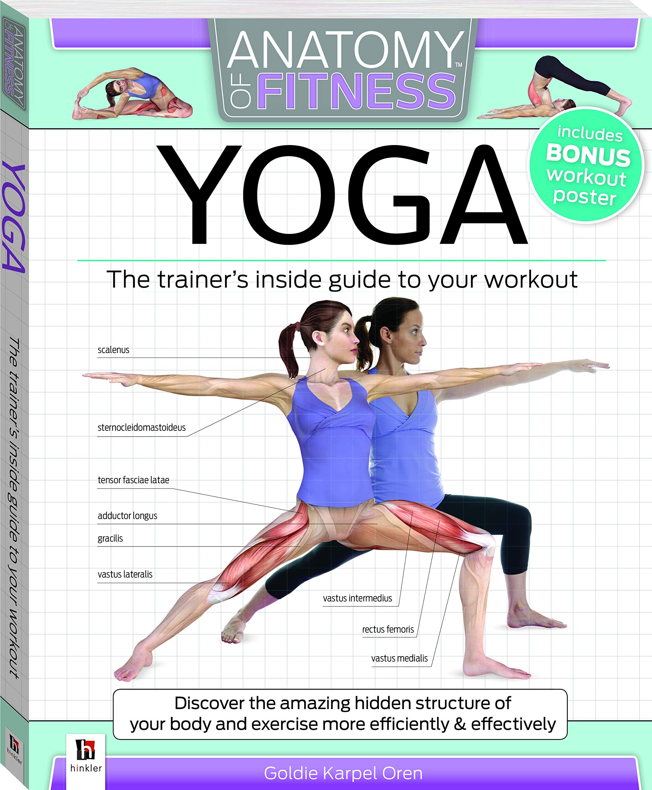 Yoga Anatomy of Fitness: Trainer's Inside Guide Health, Nutrition & Fitness