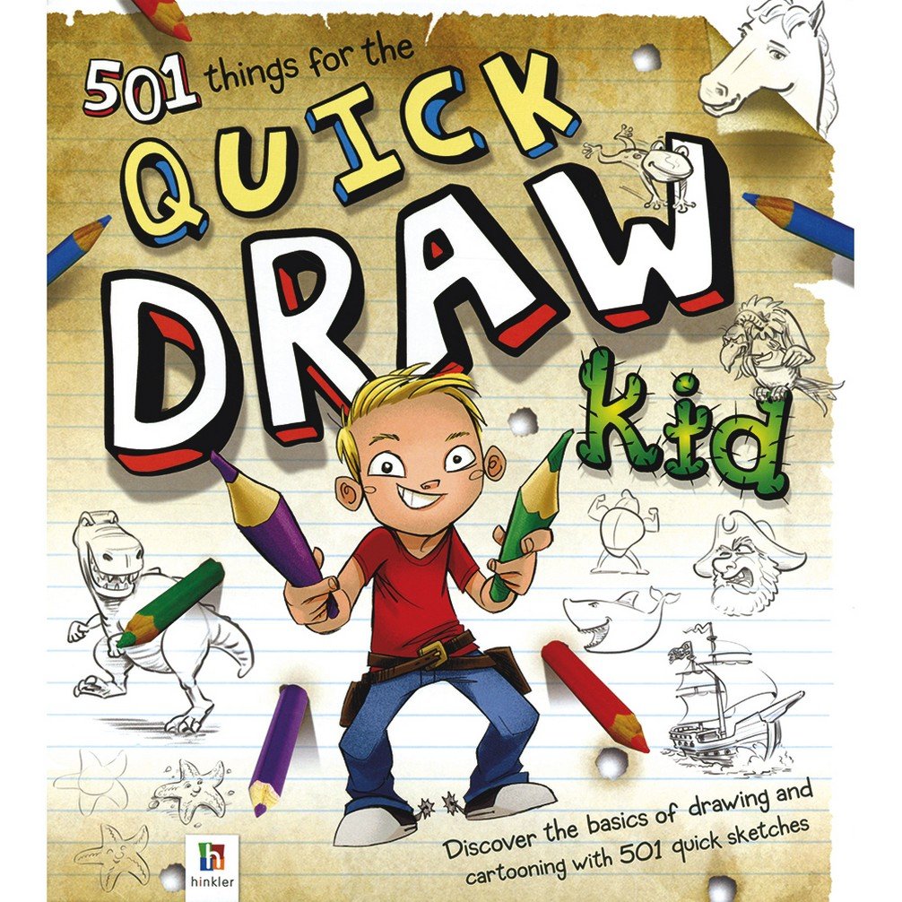 501 Things for the Quick Draw Kid: The Basics of Drawing (Binder) Non-fiction