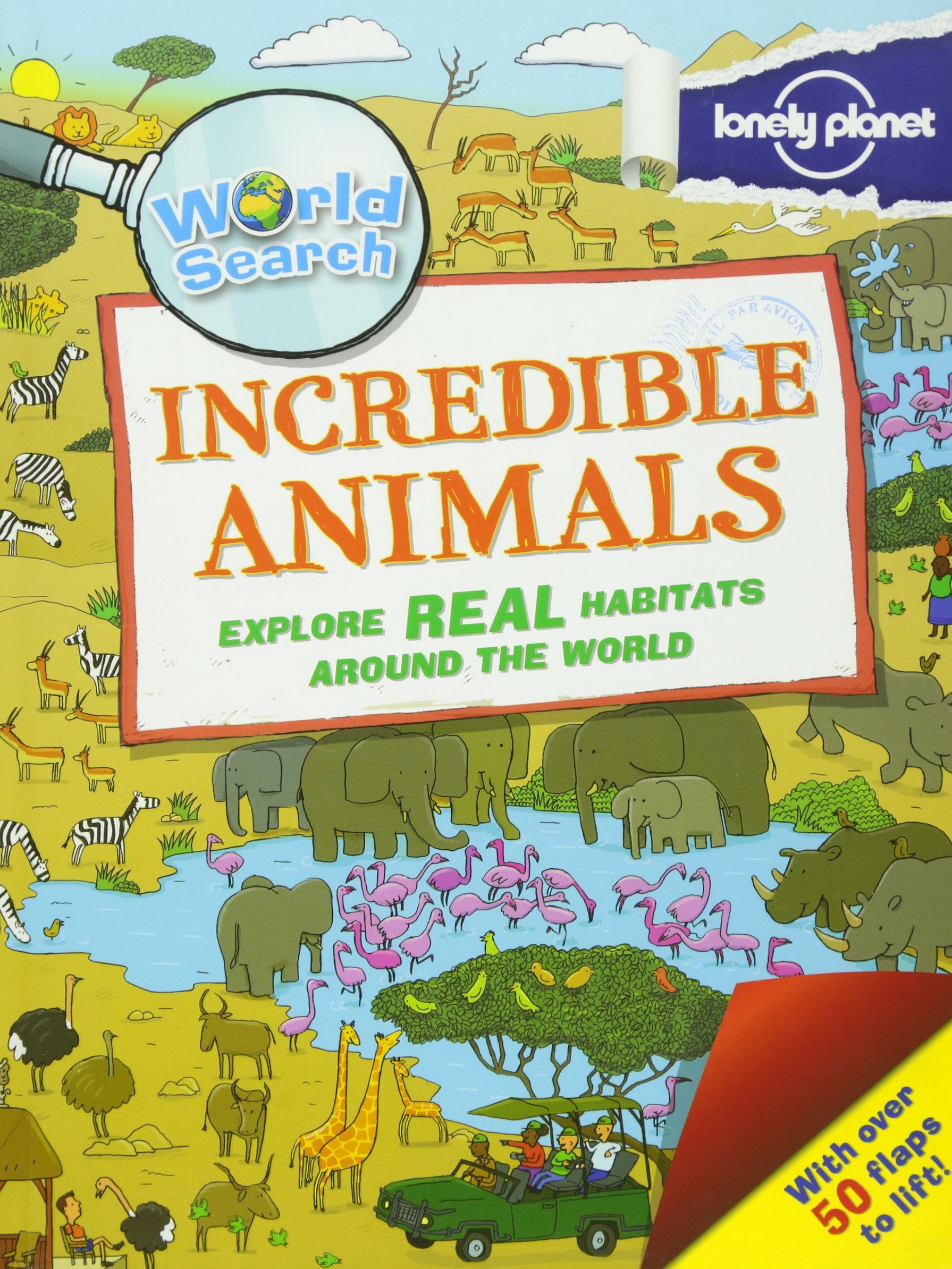 World Search - Incredible Animals: Explore Real Habitats Around the World Non-fiction