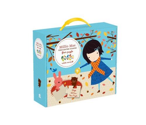 Millie Mae Through the Seasons Floor Puzzle book