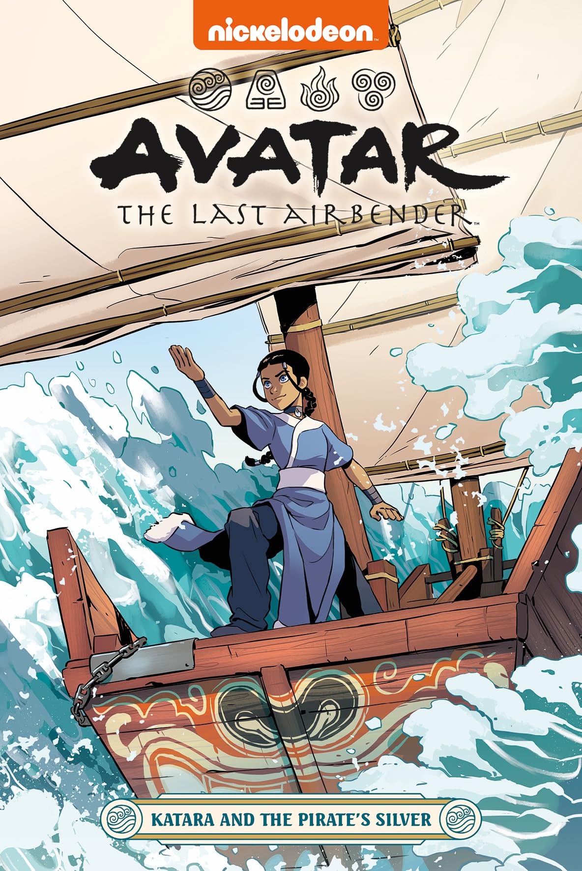 Avatar The Last Airbender: Katara and the Pirate's Silver (Nickelodeon: Graphic Novel) book