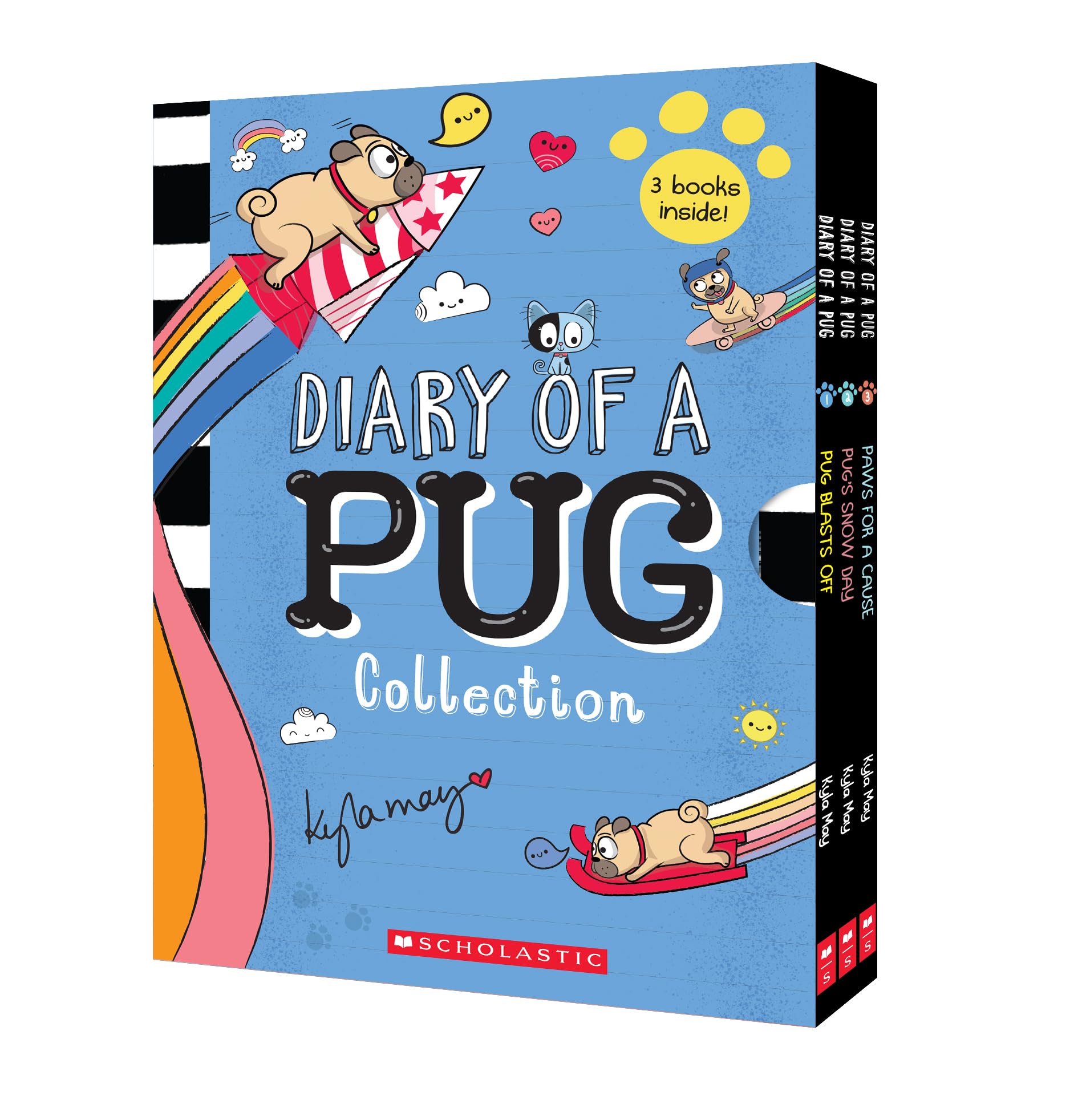Diary of a Pug 3-Book Collection Books