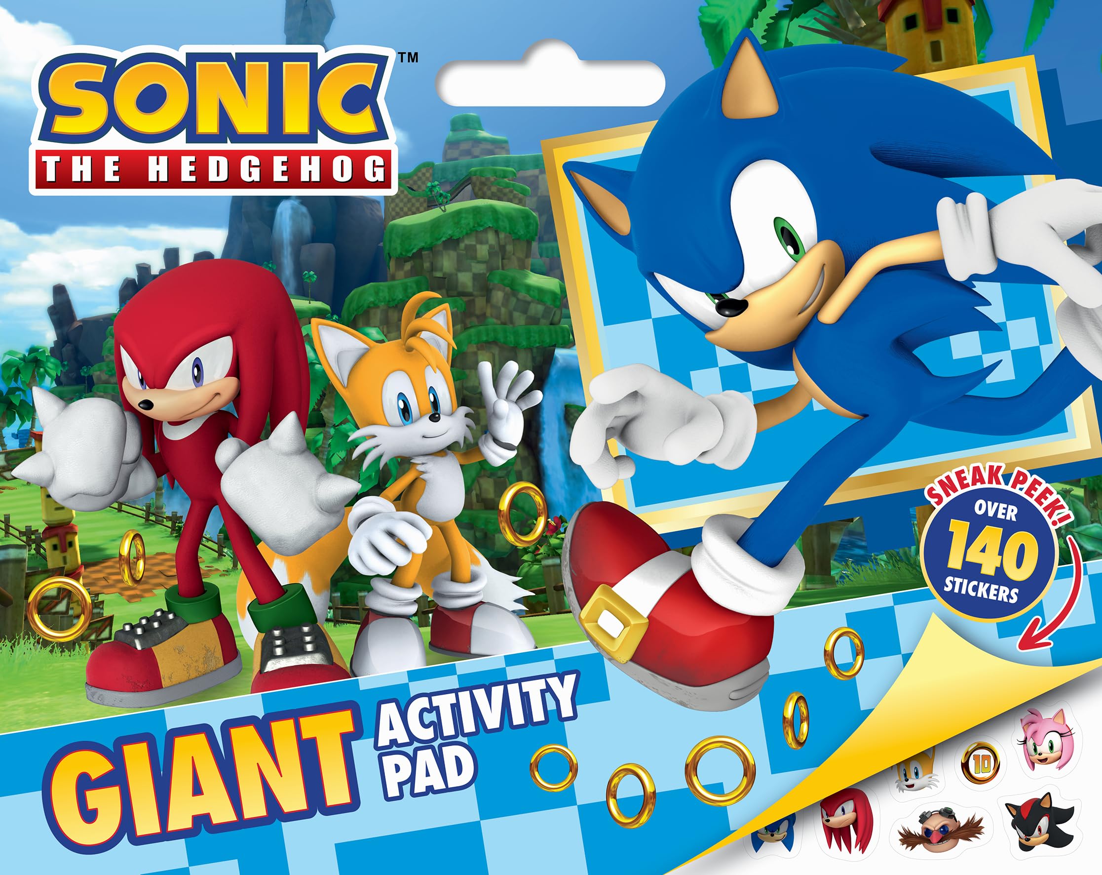 Sonic the Hedgehog: Giant Activity Pad (Sega) book