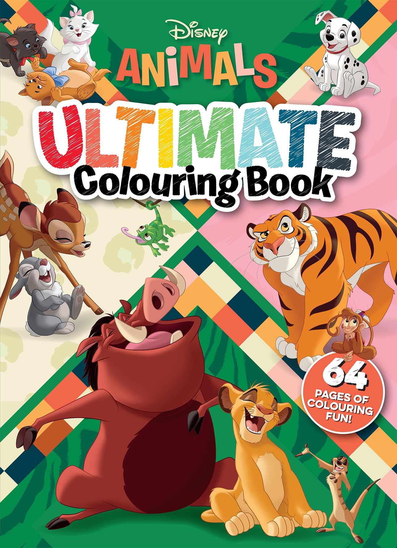 Disney Animals: Ultimate Colouring Book (Starring The Lion King) book