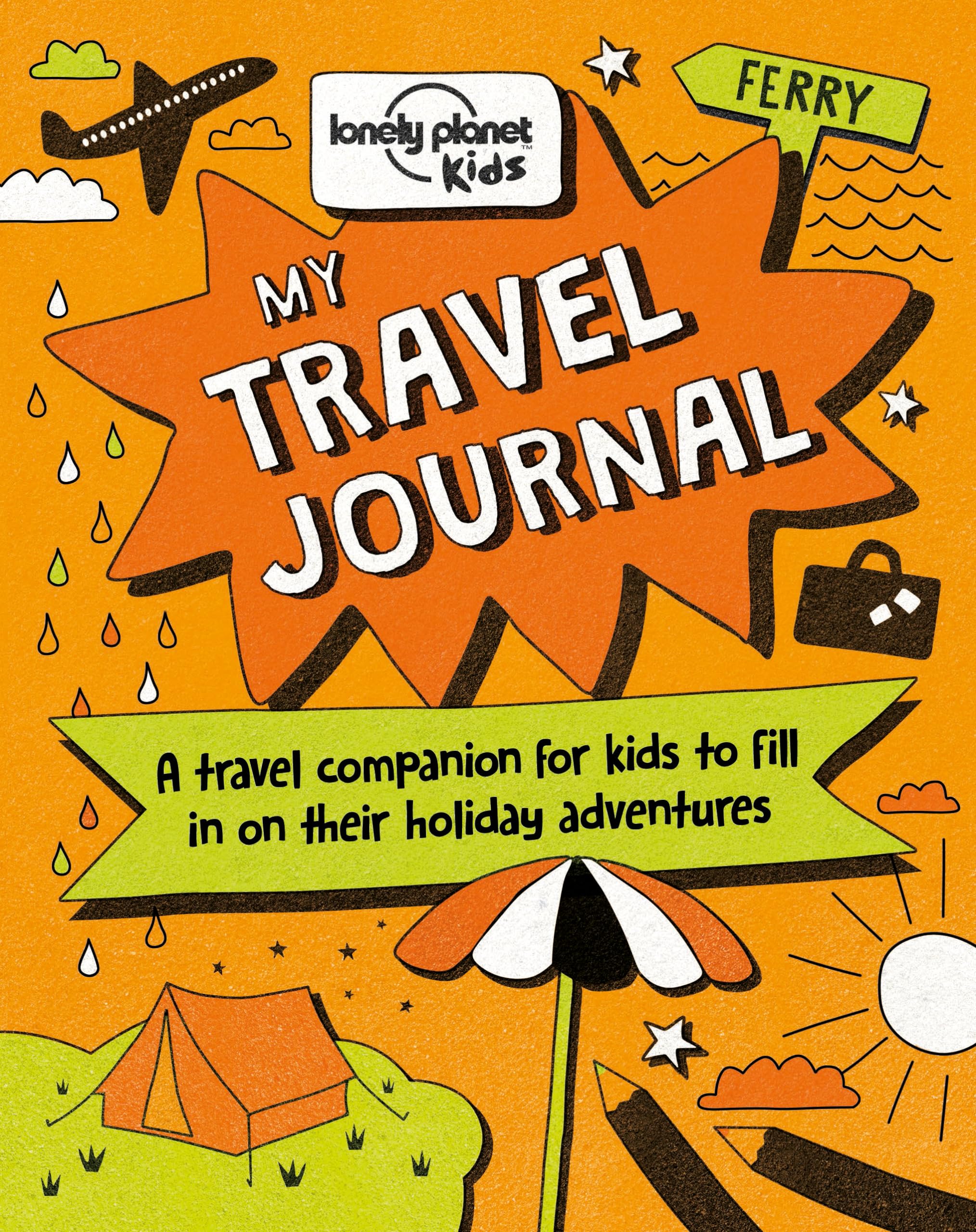 Lonely Planet Kids My Travel Journal: Malbuch Leisure, Home & Garden