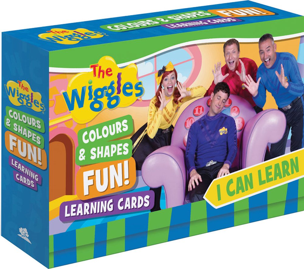 The Wiggles - I Can Learn Colours and Shapes Fun! Learning Cards Non-fiction