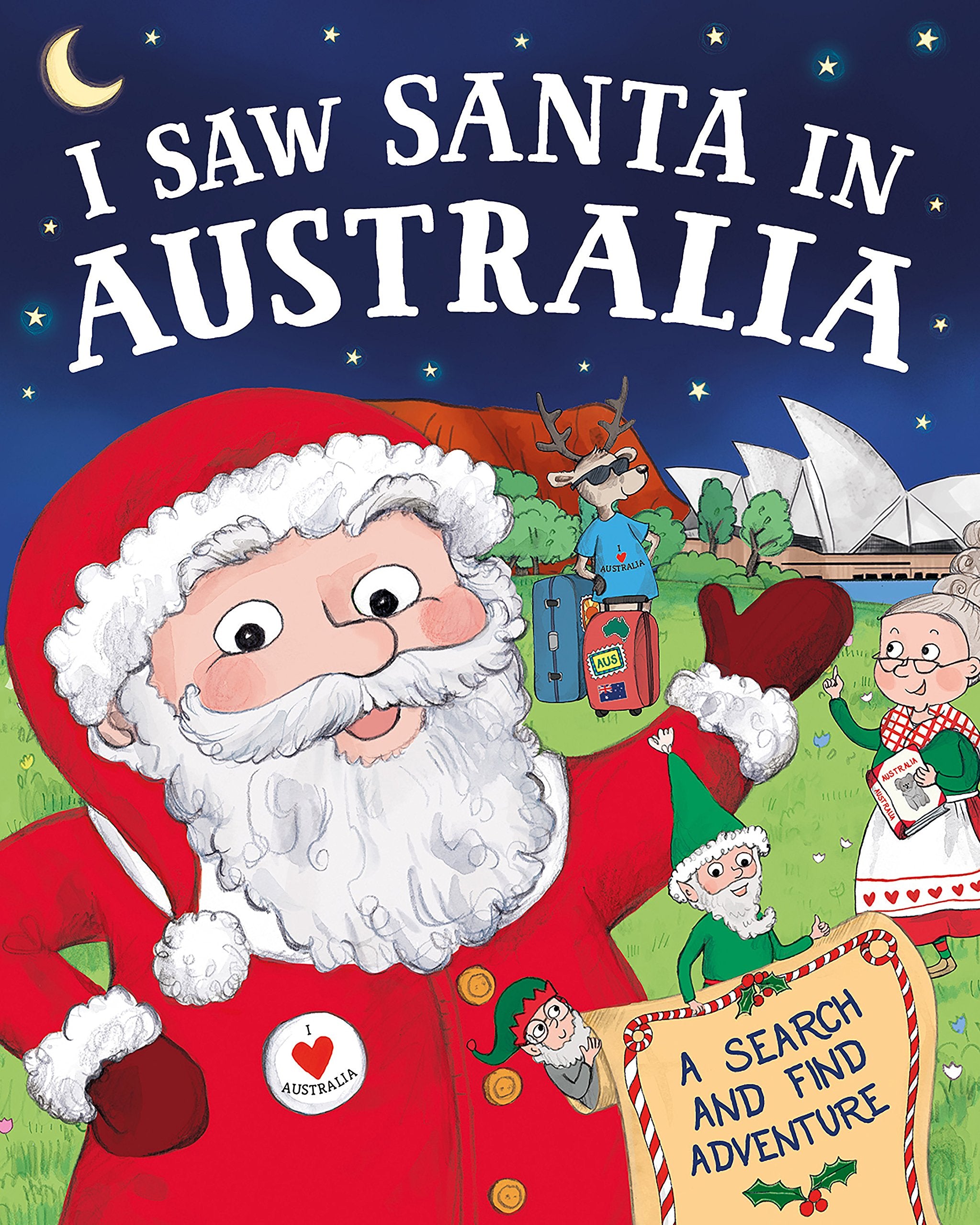 I Saw Santa in Australia (I Saw Santa) Books