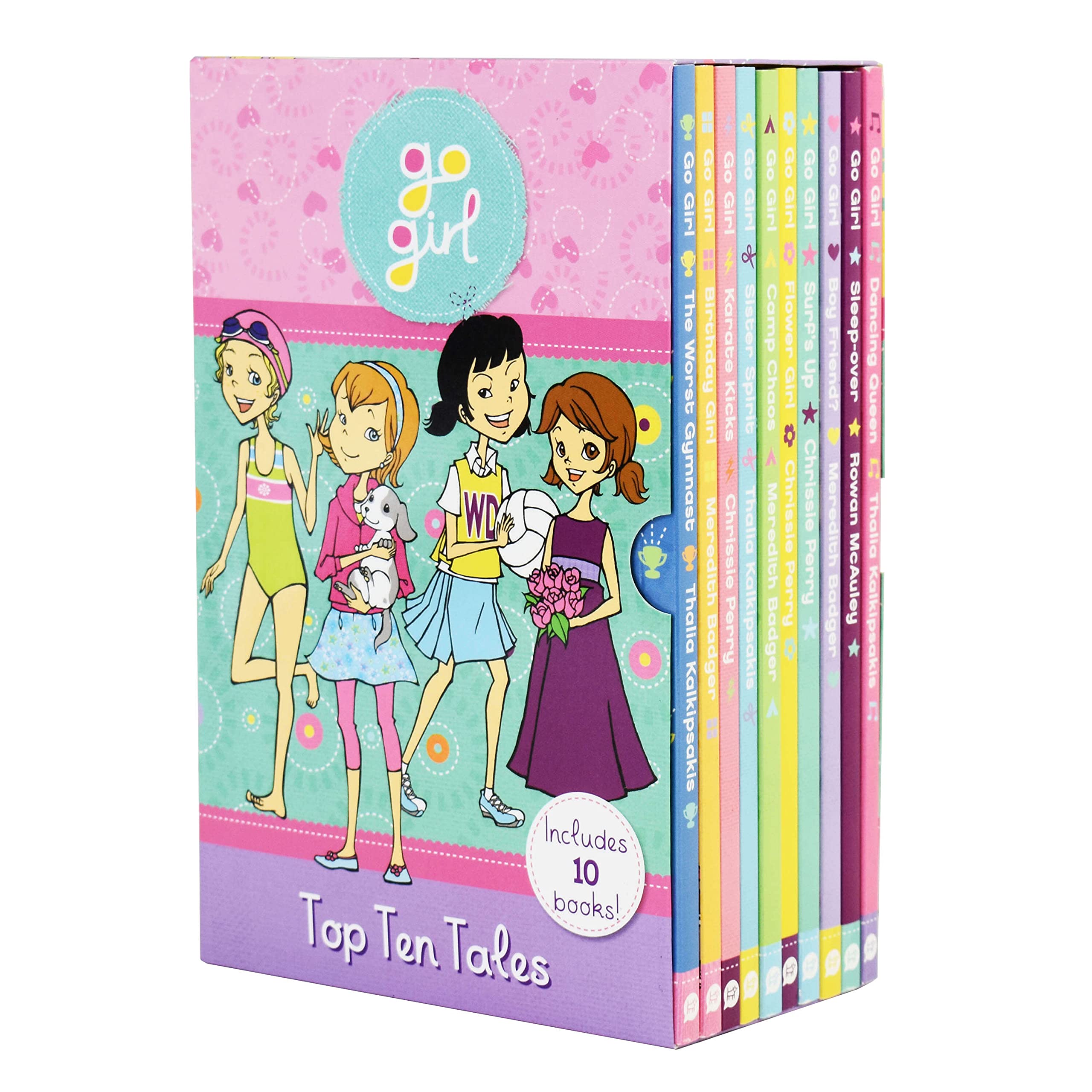 GO GIRL'S TOP TEN TALES (10-BOOK SLIPCAS Books