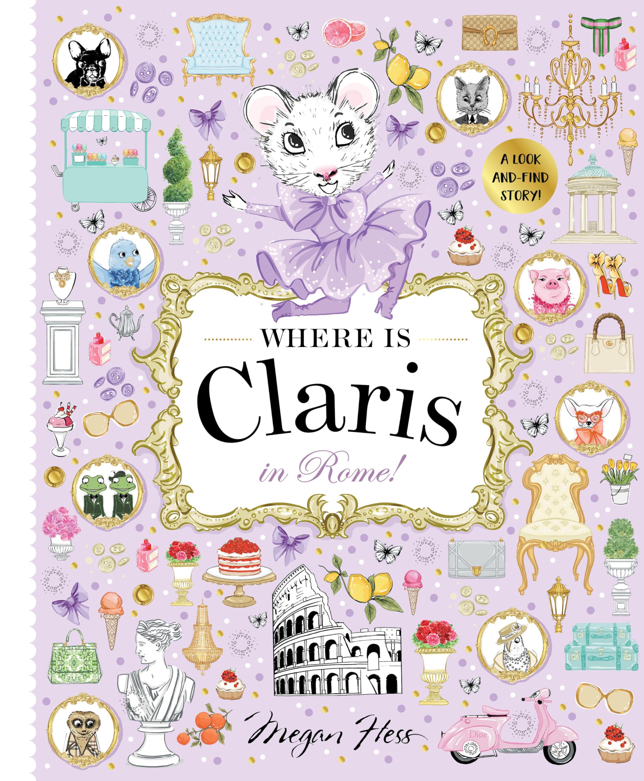 Where Is Claris in Rome!: Claris: A Look-And-Find Story! Non-fiction