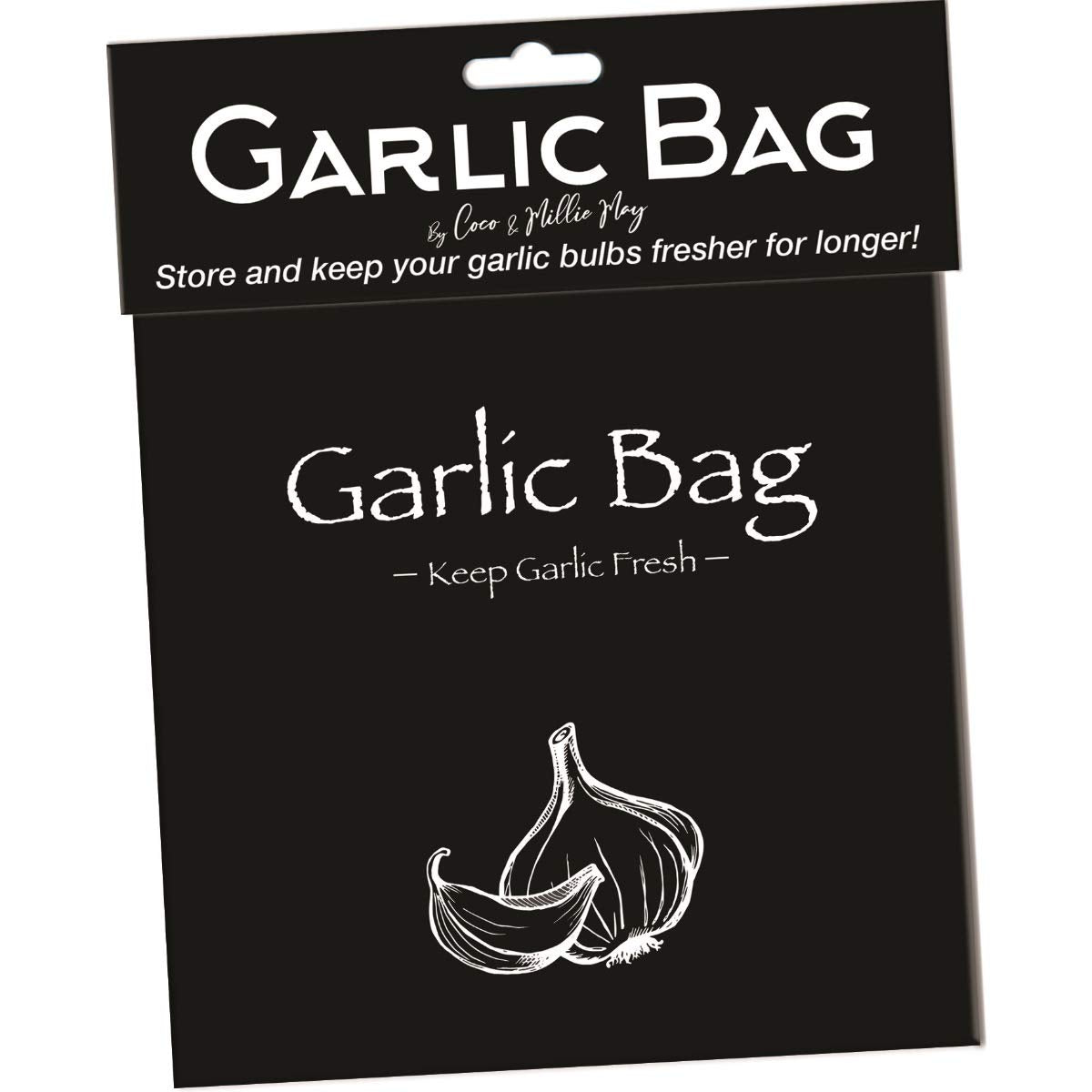 Garlic Bag: Store and keep your garlic bulbs fresher for longer book