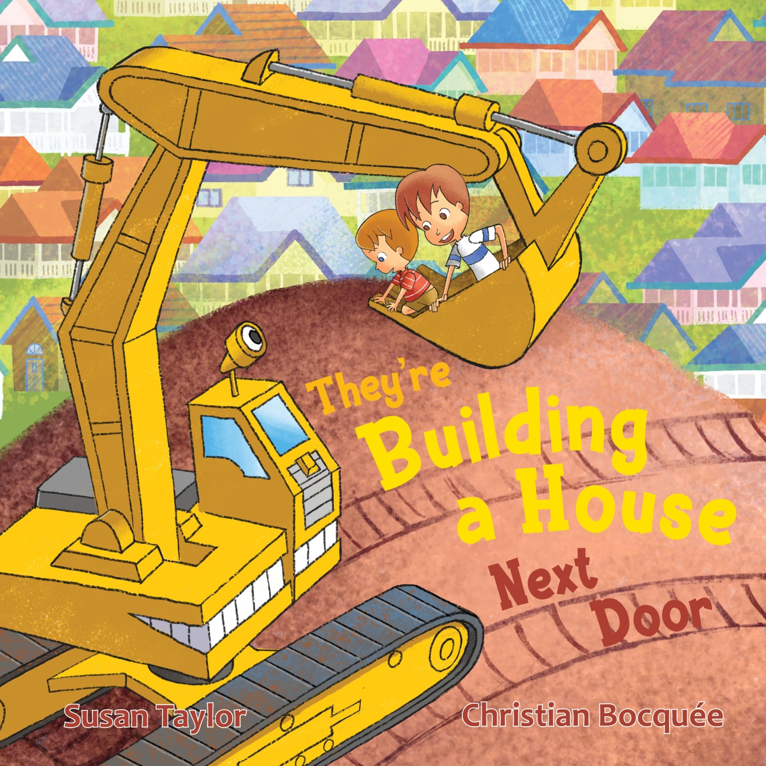 They're Building a House Next Door book