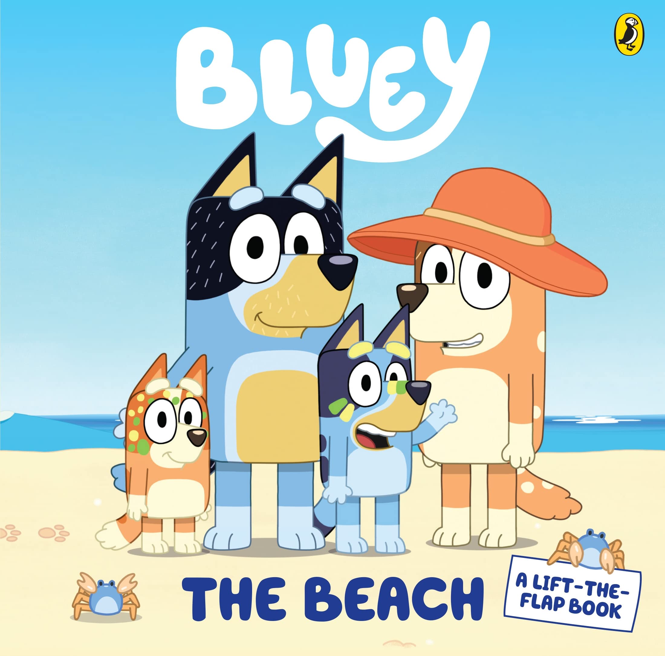 Bluey: The Beach: A Lift-the-Flap Book. [Boar book