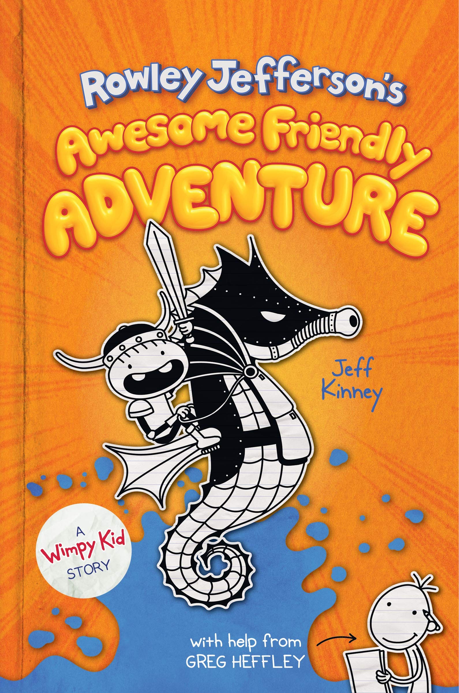 By Jeff Kinney Rowley Jefferson's Awesome Friendly Adventure Hardcover - 4 Aug 2020 book