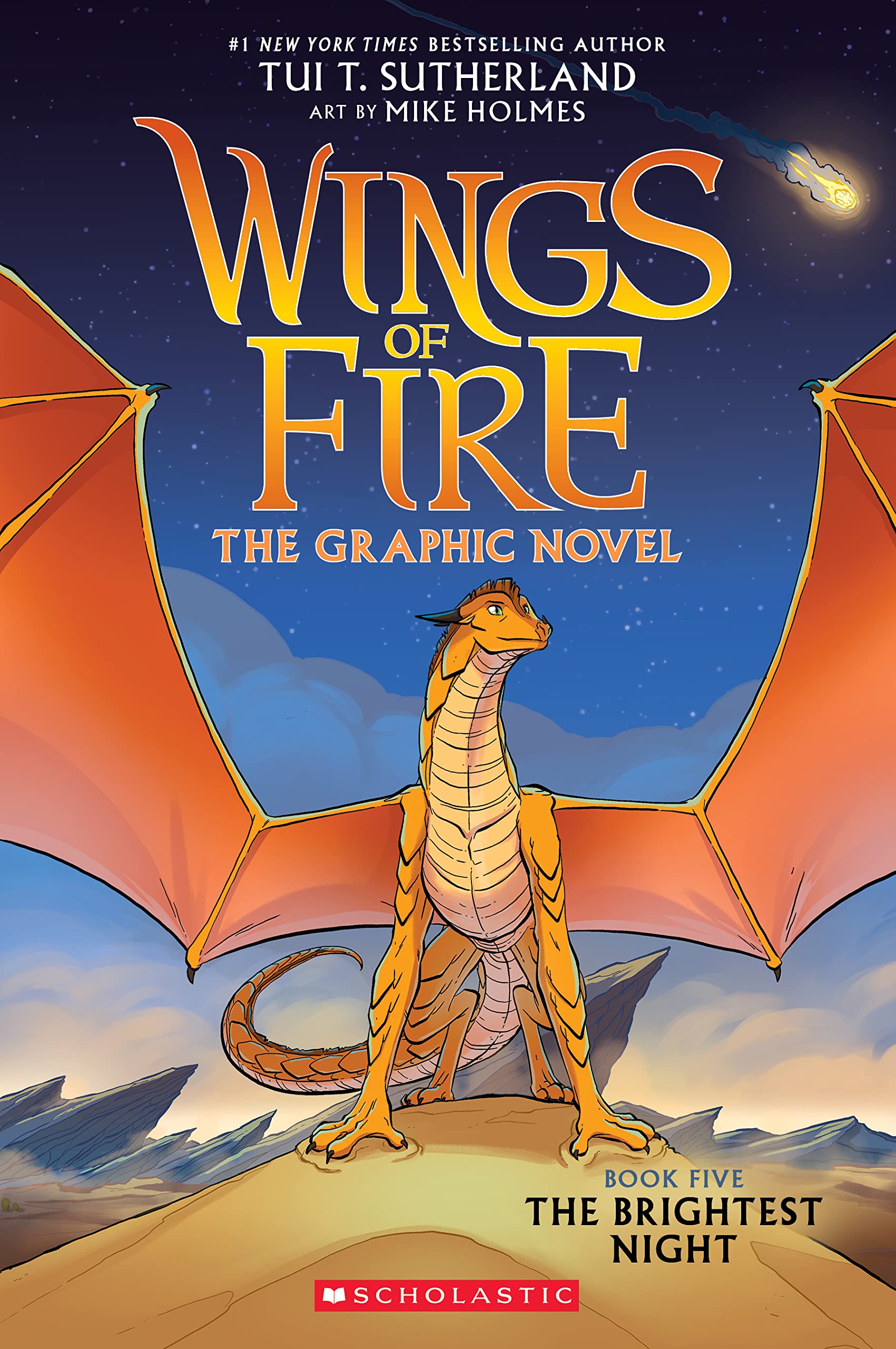 The Brightest Night: the Graphic Novel (Wings of Fire, Book Five) book