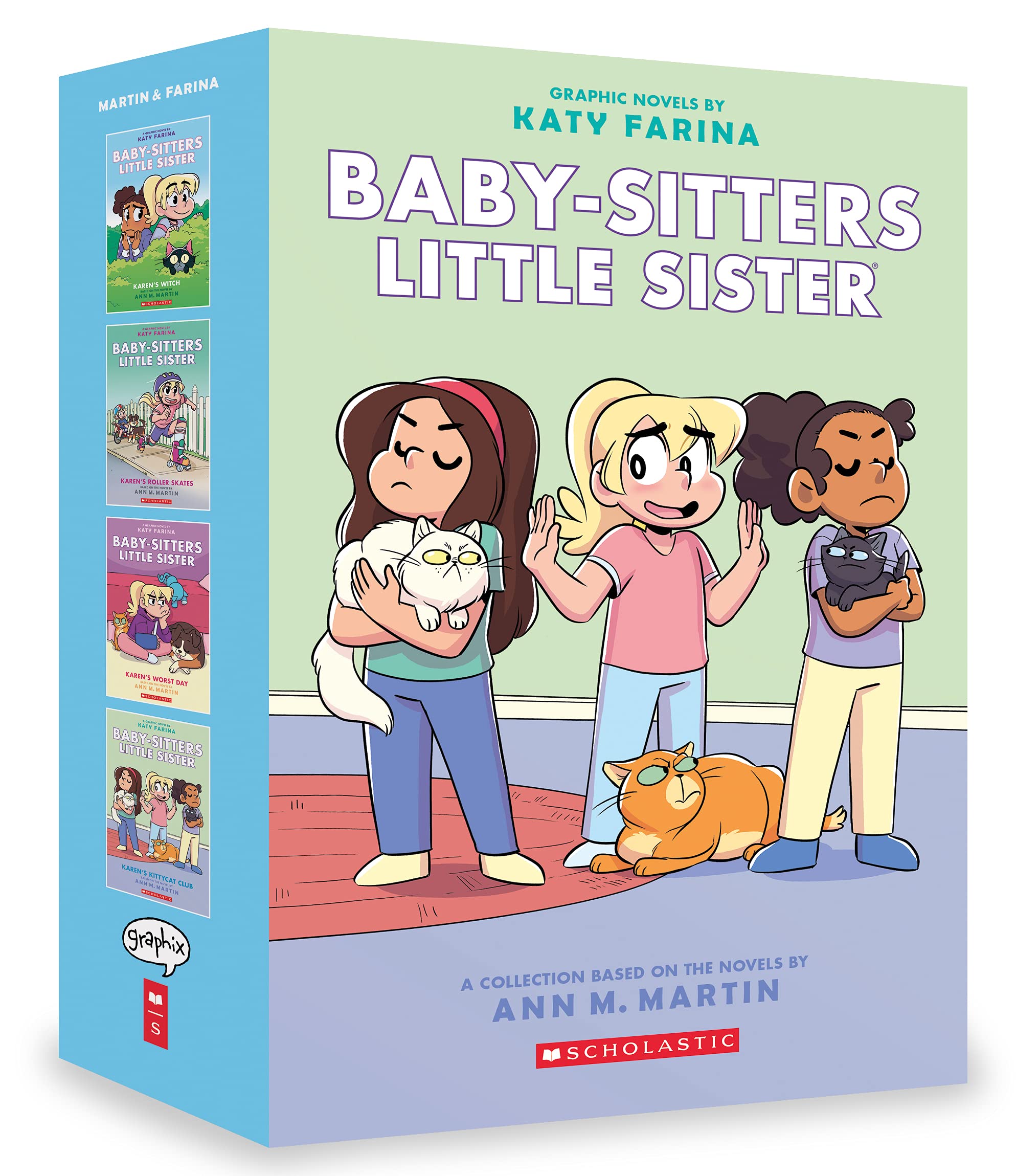 Baby-Sitters Little Sister Graphic Novels Collection (Books: 1-4) (Babysitters Club) book