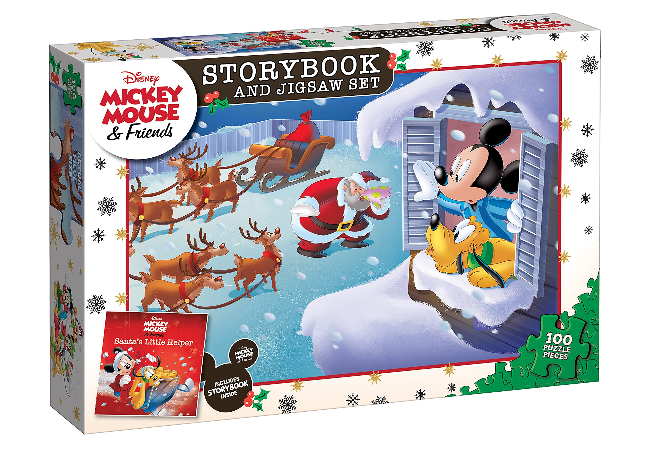 Mickey Mouse and Friends: Storybook and Jigsaw Set (Disney) Books