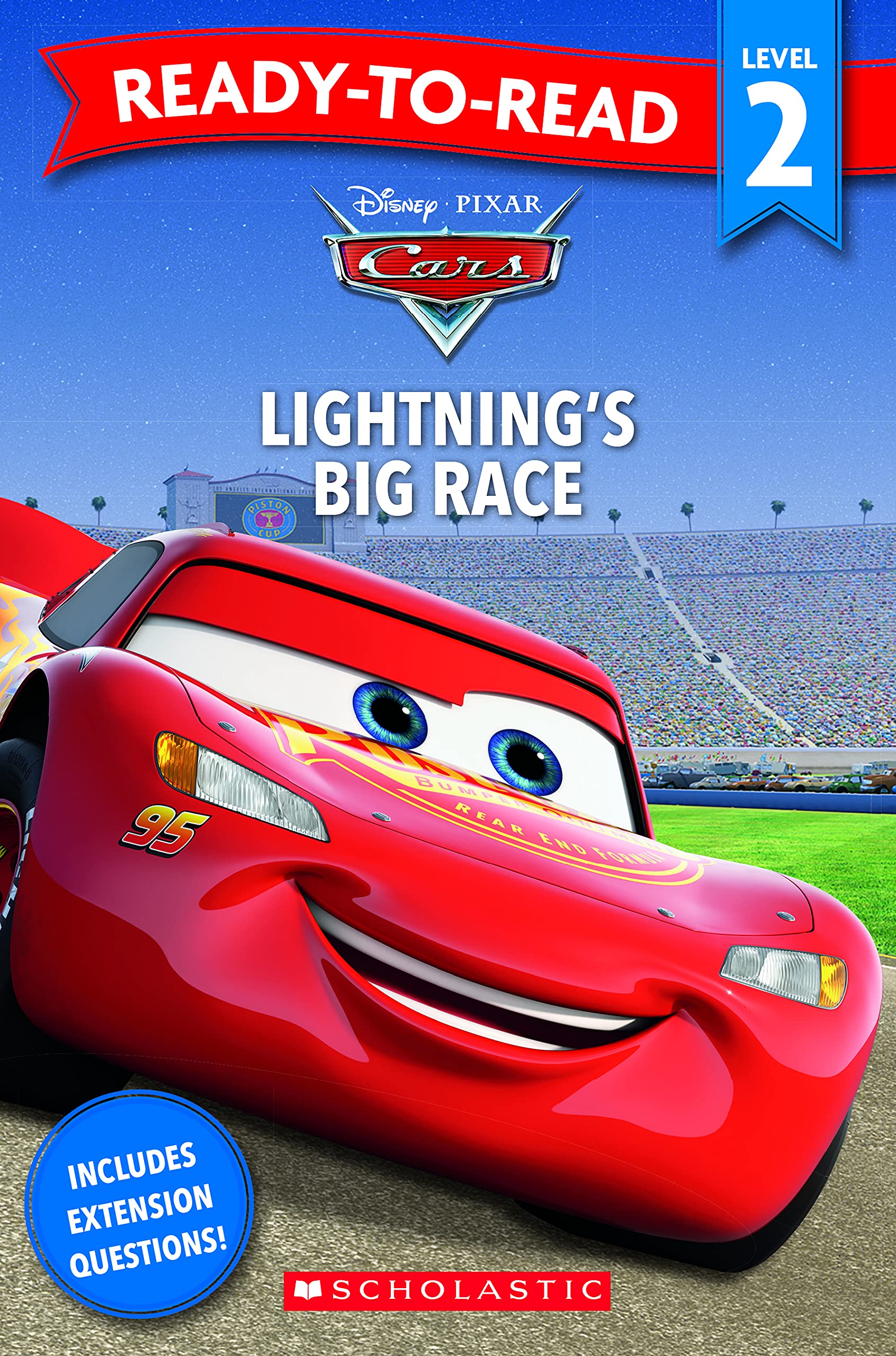 Cars: Lightning's Big Race - Ready-to-Read Level 2 (Disney Pixar) (Disney Cars) Books