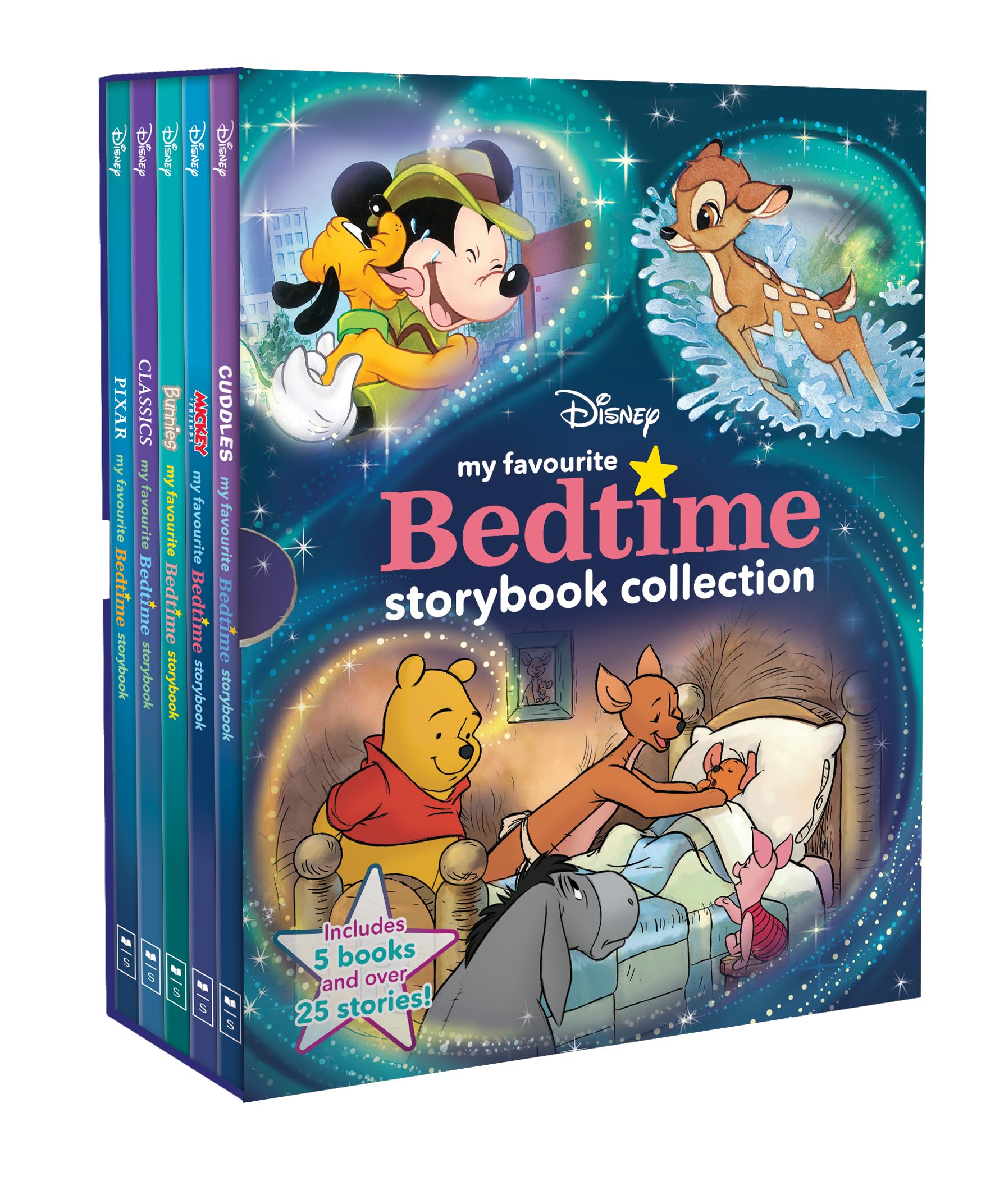 My Favourite Bedtime 5-Book Storybook Collection (Disney) book