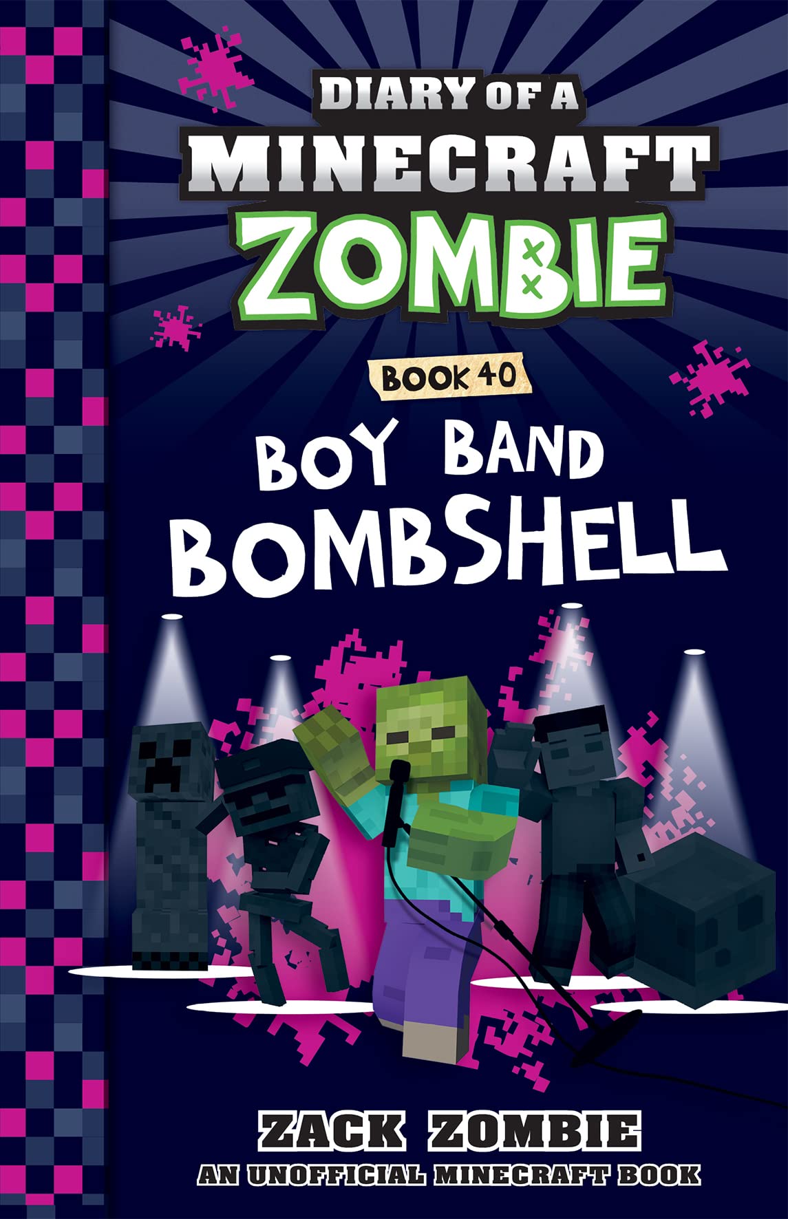 Boy Band Bombshell (Diary of a Minecraft Zombie, Book 40) book