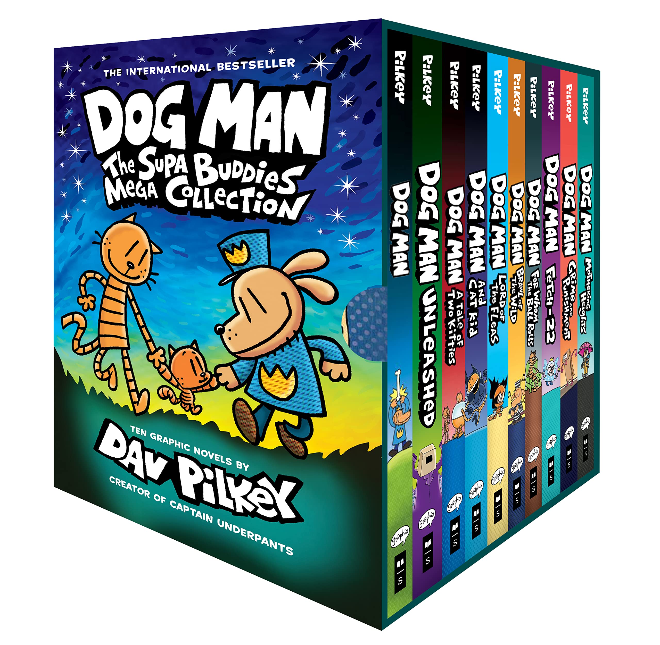 Dog Man: The Supa Buddies Mega 10 Book Collection book