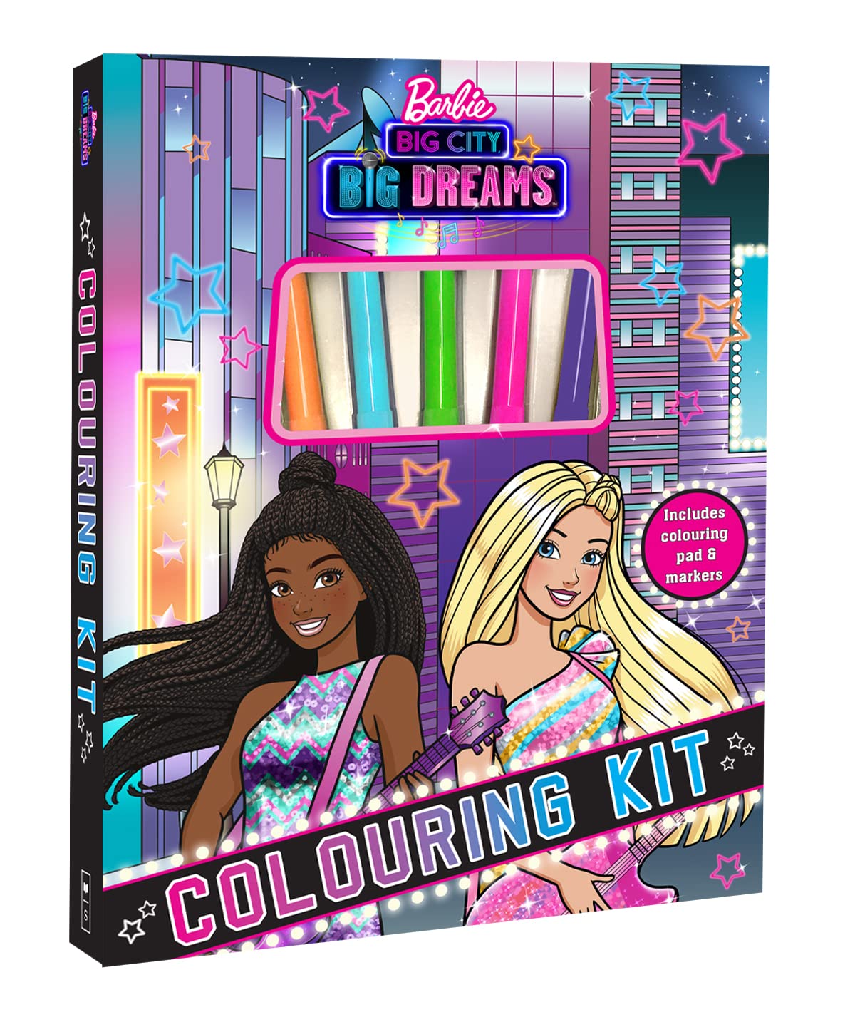 Barbie: Big City Big Dreams: Colouring Kit (Mattel) book